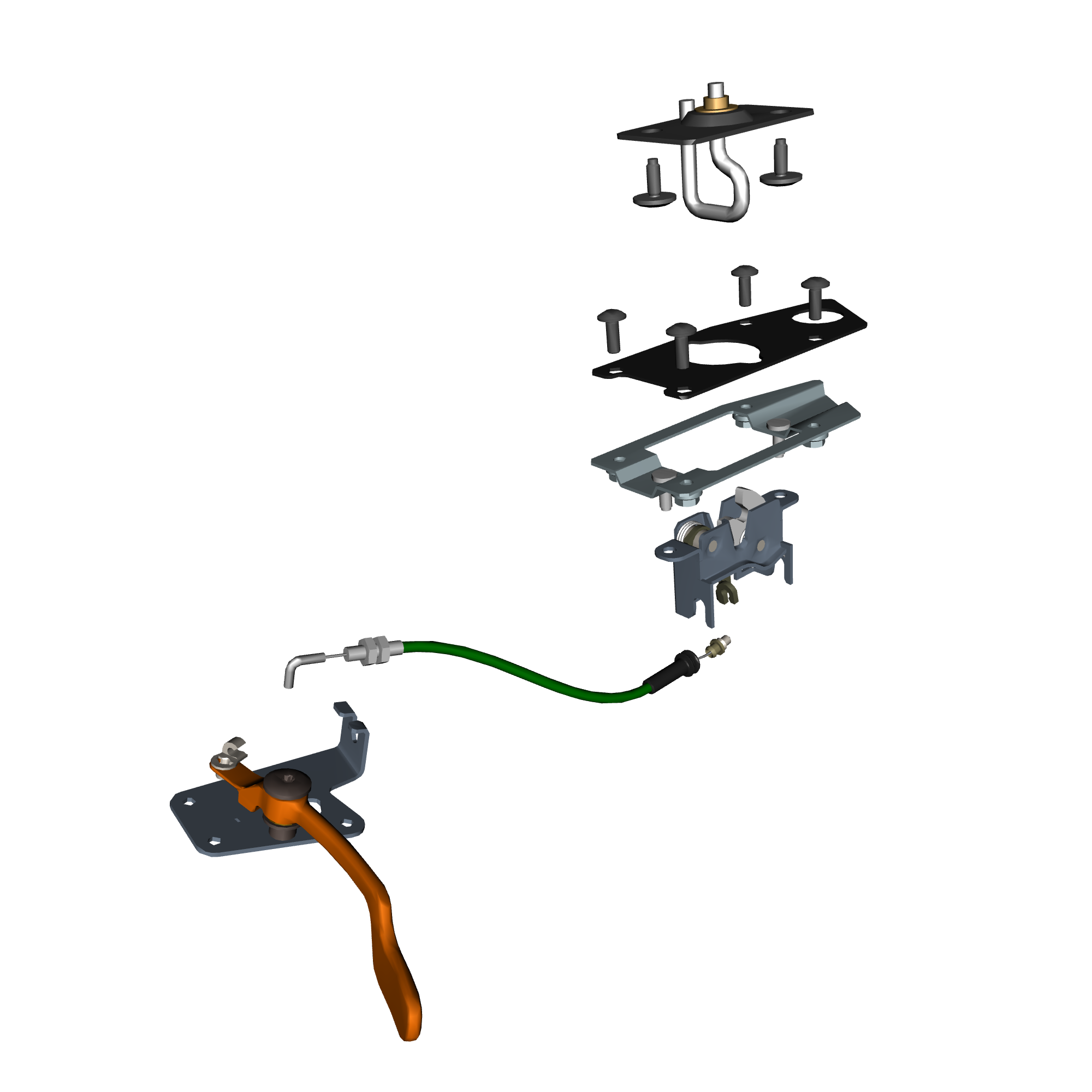 car: VULCAN,item_no: nan,quantity: 1,reference: VULCAN_PartsCatalogue-011405-01 Bonnet Latch System