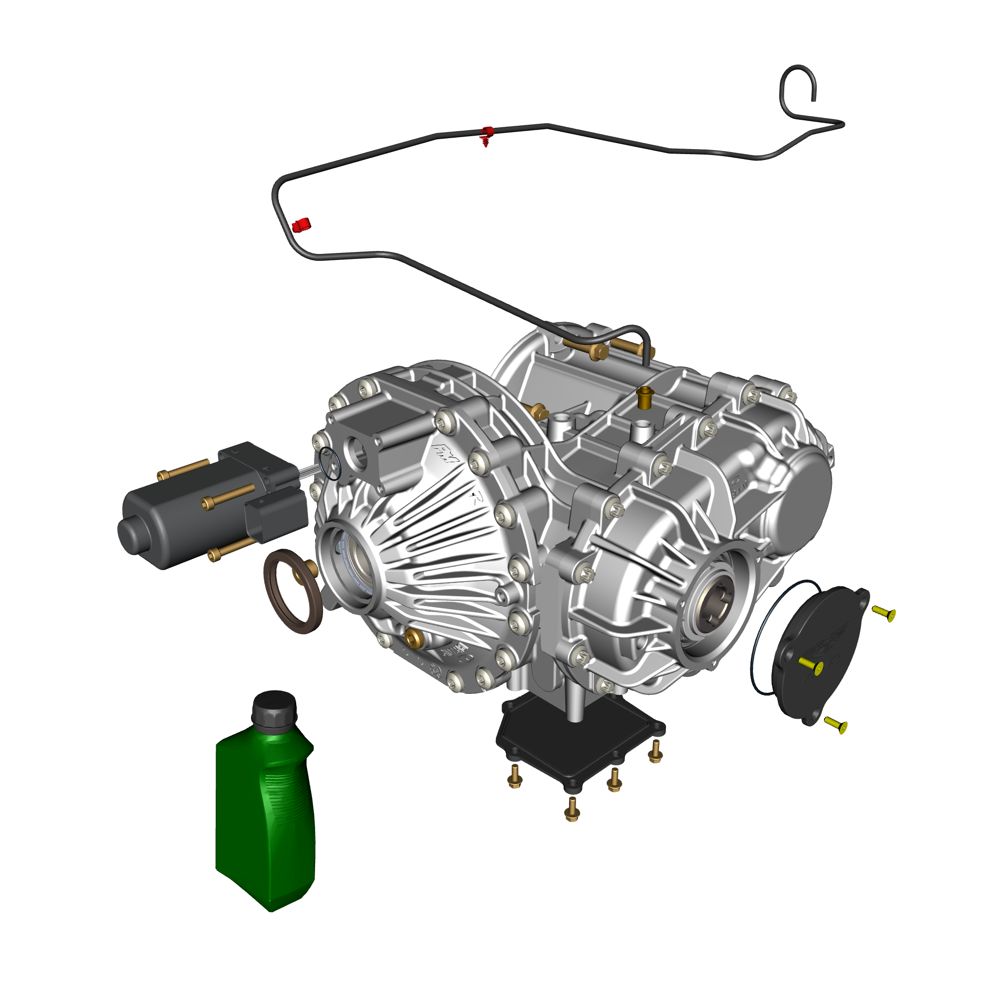 car: VANQUISH,item_no: nan,quantity: 3,reference: VANQUISH_25_PartsCatalogue-070110 Differential Assembly