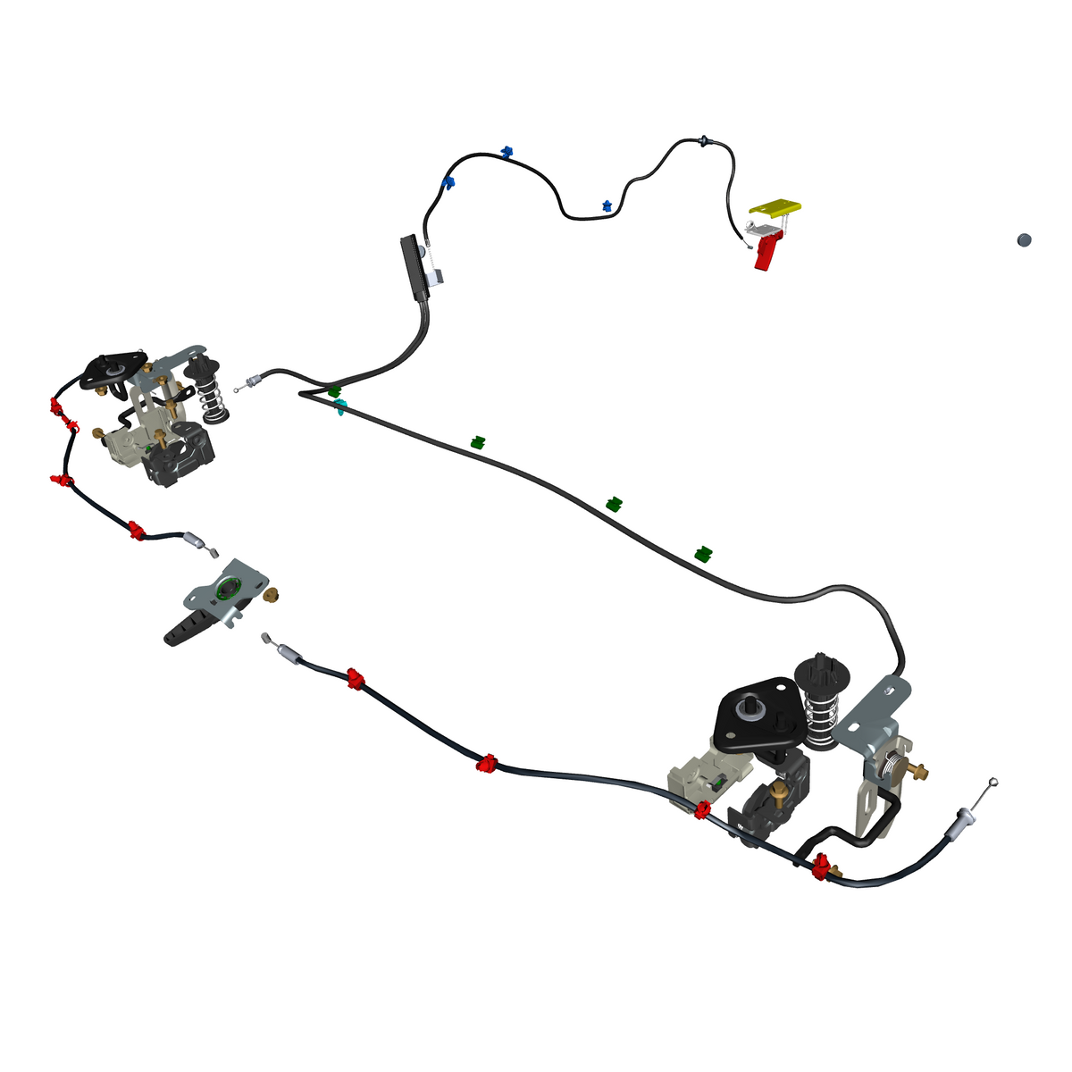 car: VANTAGE,item_no: nan,quantity: 1,reference: VANTAGE_25_PartsCatalogue-011403-10 Bonnet Latch System