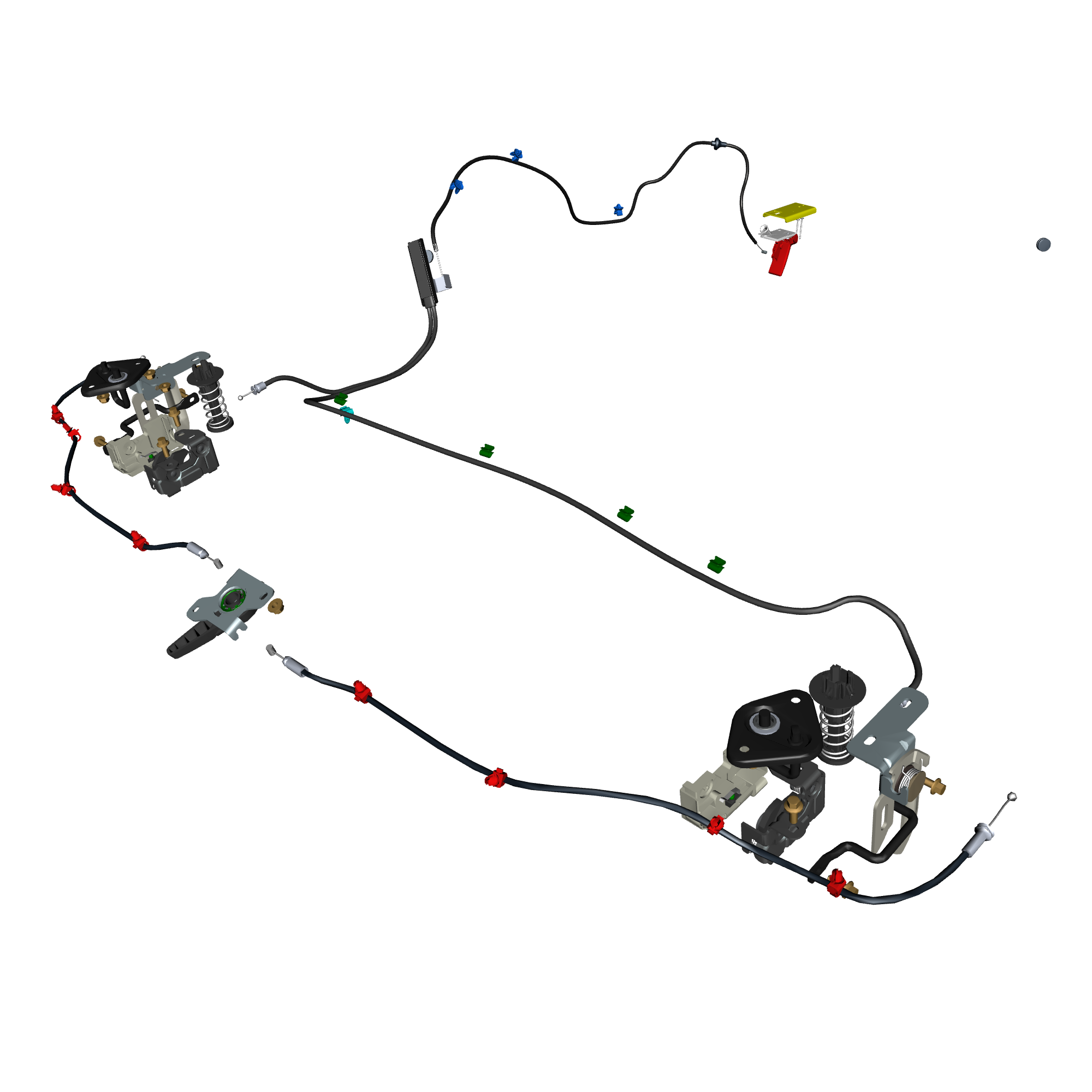 car: VANTAGE,item_no: nan,quantity: 1,reference: VANTAGE_25_PartsCatalogue-011403-10 Bonnet Latch System