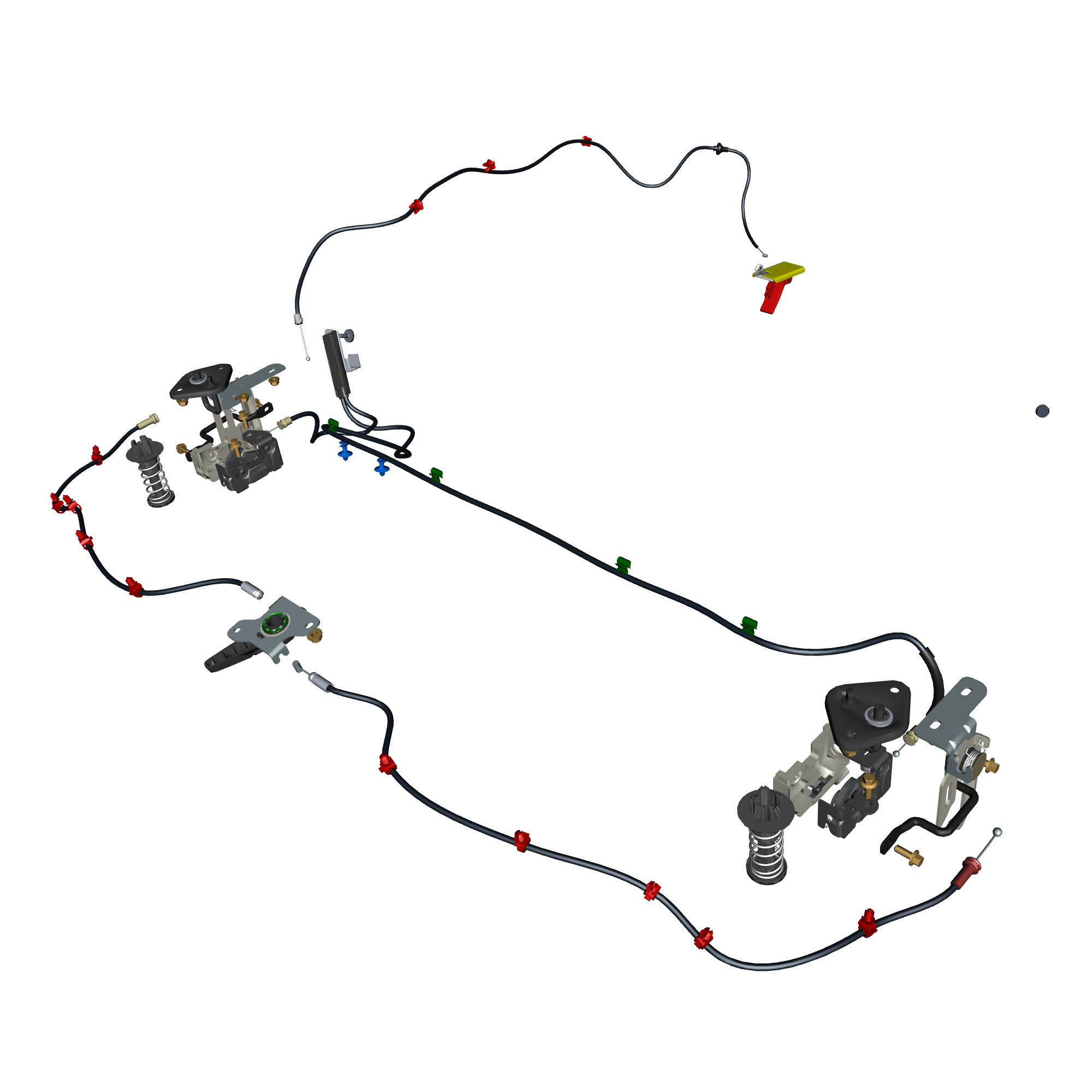 car:vanquish,item_no:,quantity:1.0,reference:vanquish_25_partscatalogue-011403 bonnet latch system