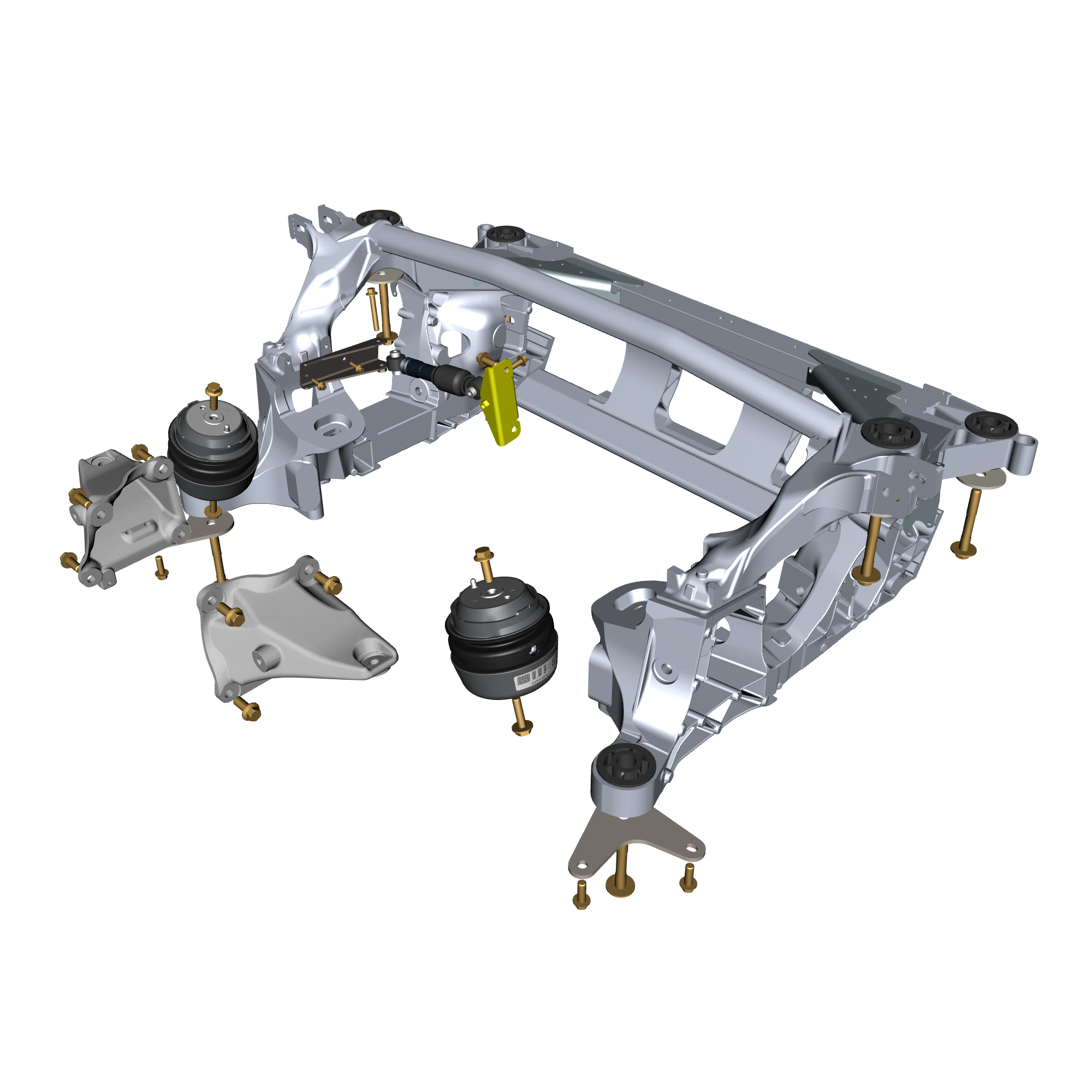 car:vantage,item_no:,quantity:1,reference:vantage_19_partscatalogue-020105-00 rear subframe