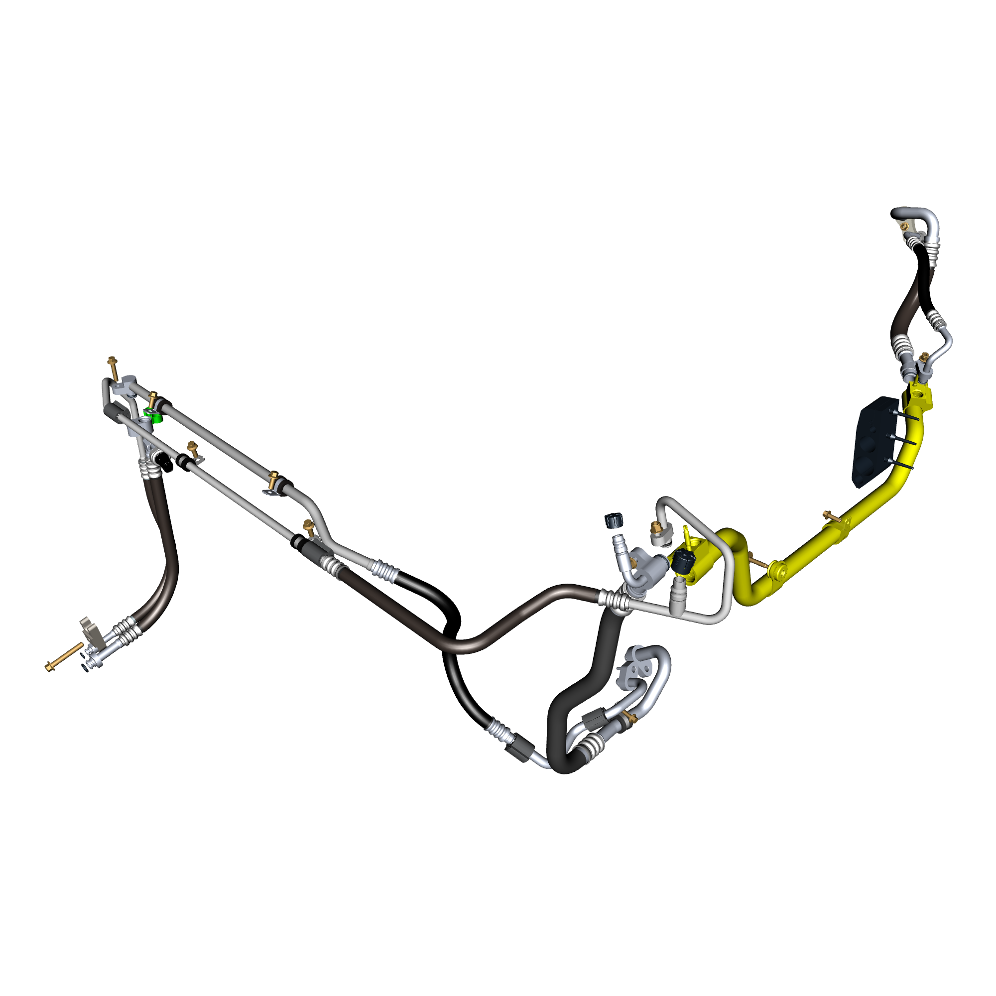 car: DBX,item_no: nan,quantity: 1,reference: DBX_PartsCatalogue-550303-10 Air Con Lines LHD V8