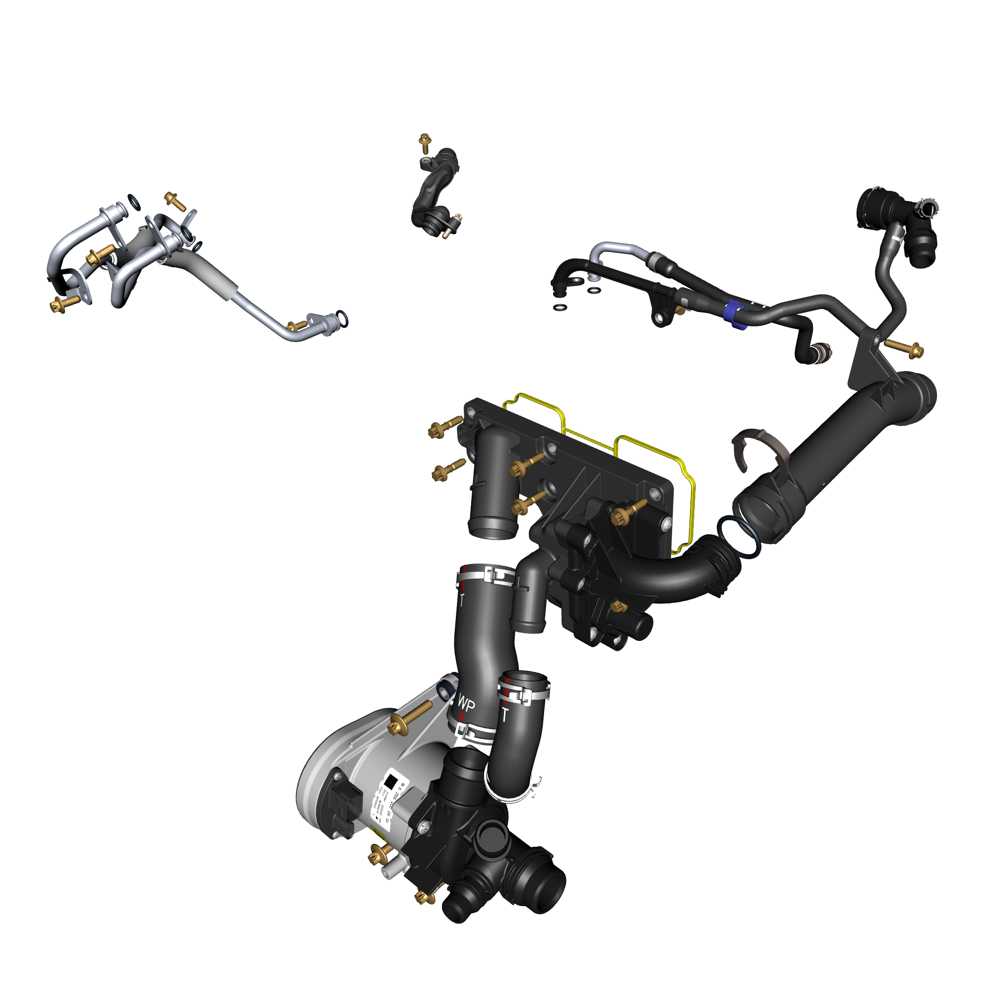 car:DBX,item_no:,quantity:1,reference:DBX_PartsCatalogue-031606-40 Coolant Pump & Lines