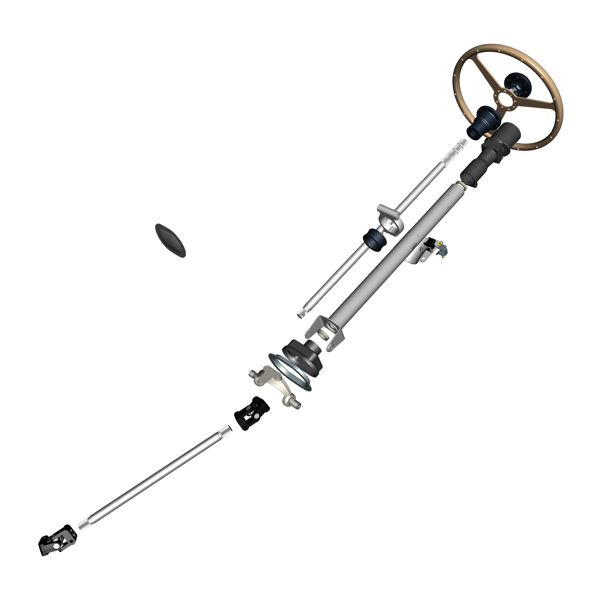 car: DB4 GTZ,item_no: nan,quantity: 2.0,reference: DB4GTZ_PartsCatalogue-110400-10 Steering Column Assembly