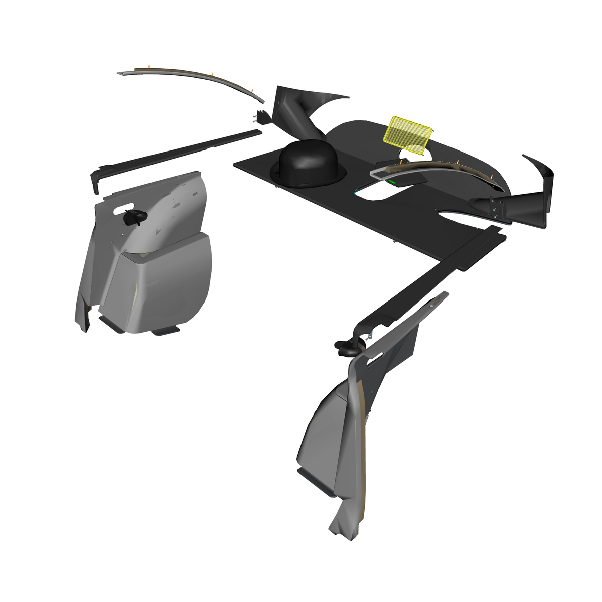 car:db5 gf,item_no:,quantity:1,reference:db5gf_partscatalogue-300500-10 rear trim