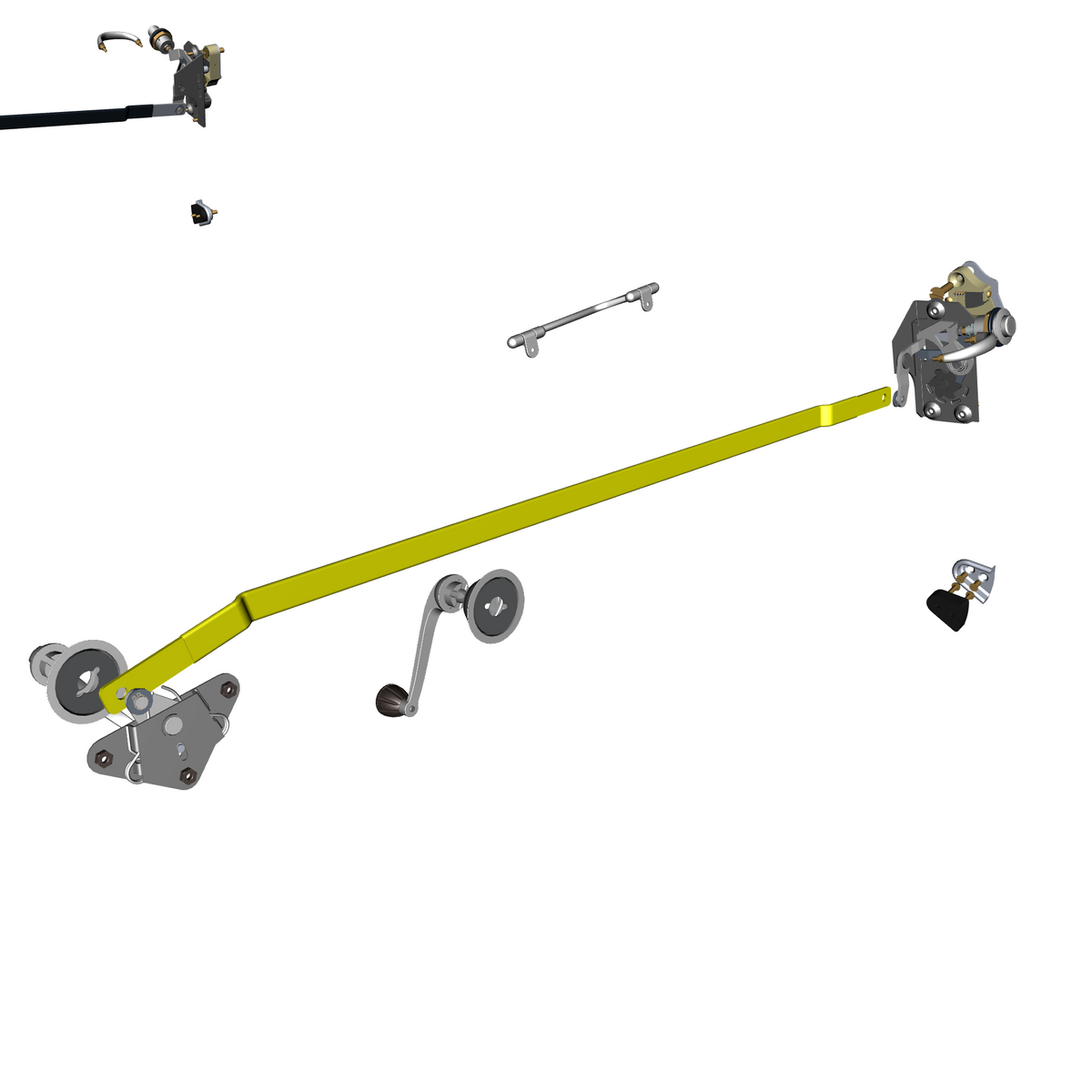 car: DB4 GTZ,item_no: nan,quantity: 1,reference: DB4GTZ_PartsCatalogue-011403-10 Door Latch System
