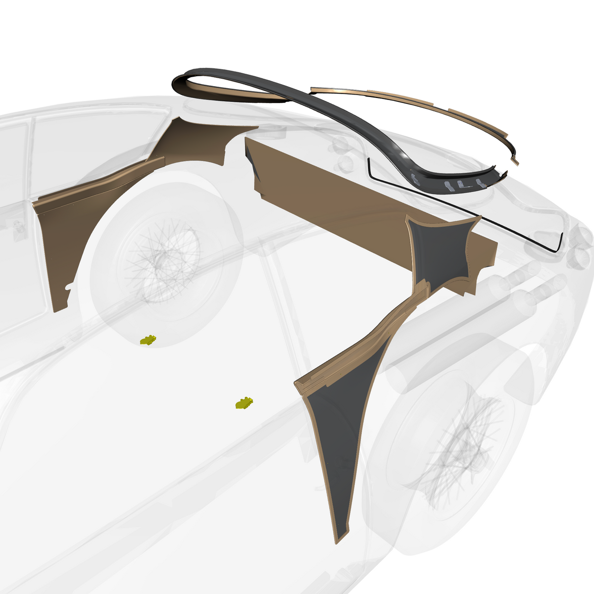 car:db4 gtz,item_no:,quantity:2,reference:db4gtz_partscatalogue-010511-01 cabin rear trim