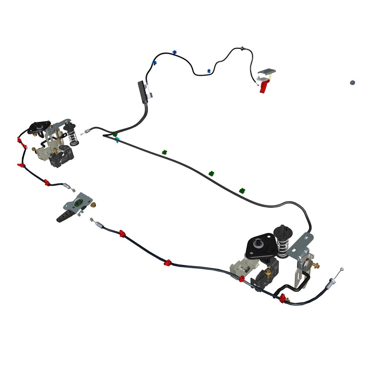 car:VANTAGE,item_no:,quantity:2,reference:VANTAGE_25_PartsCatalogue-011403-10 Bonnet Latch System