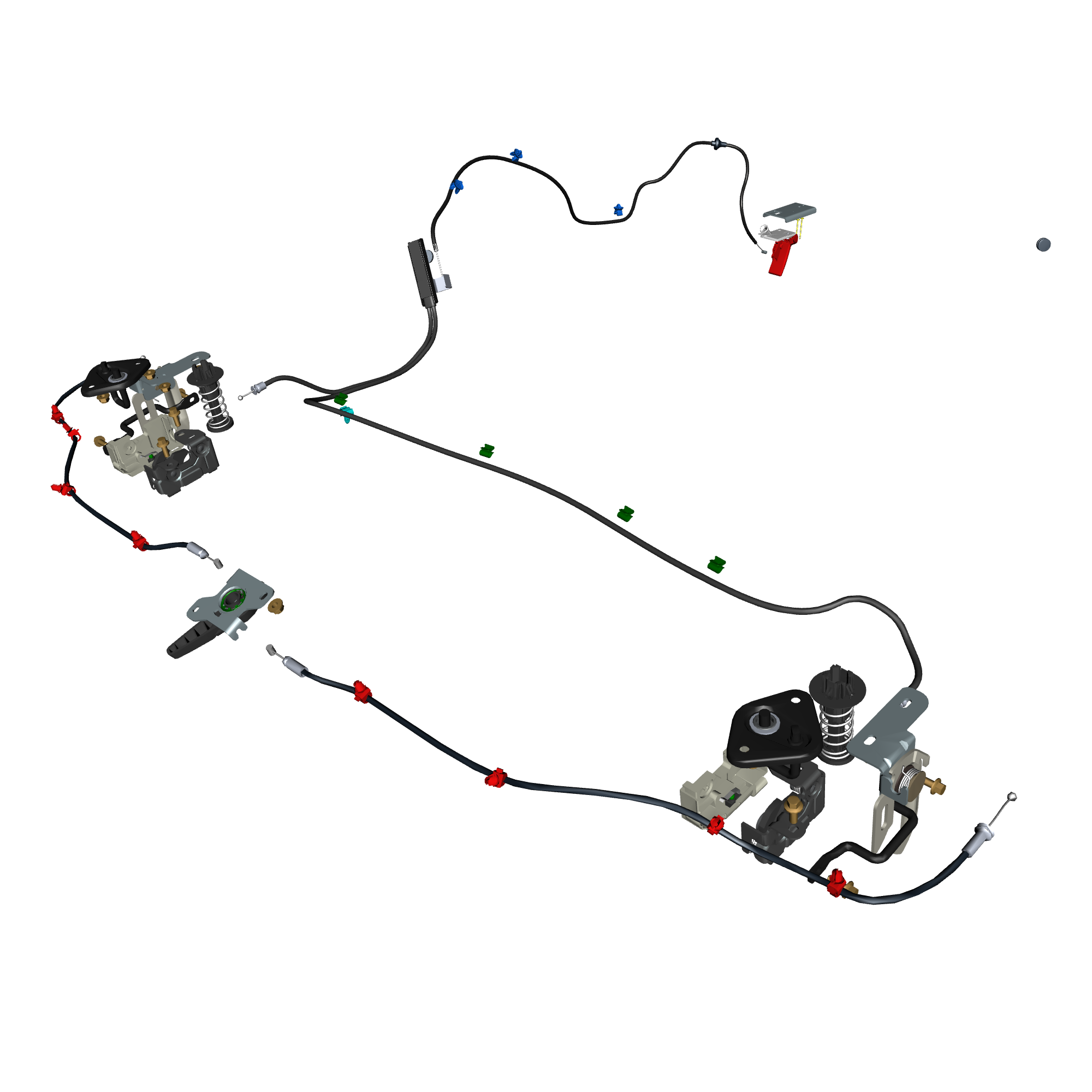 car:VANTAGE,item_no:,quantity:2,reference:VANTAGE_25_PartsCatalogue-011403-10 Bonnet Latch System