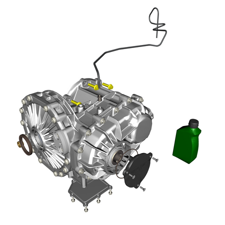 car:VANTAGE,item_no:,quantity:5,reference:VANTAGE_19_PartsCatalogue-070110-10 Differential Assembly