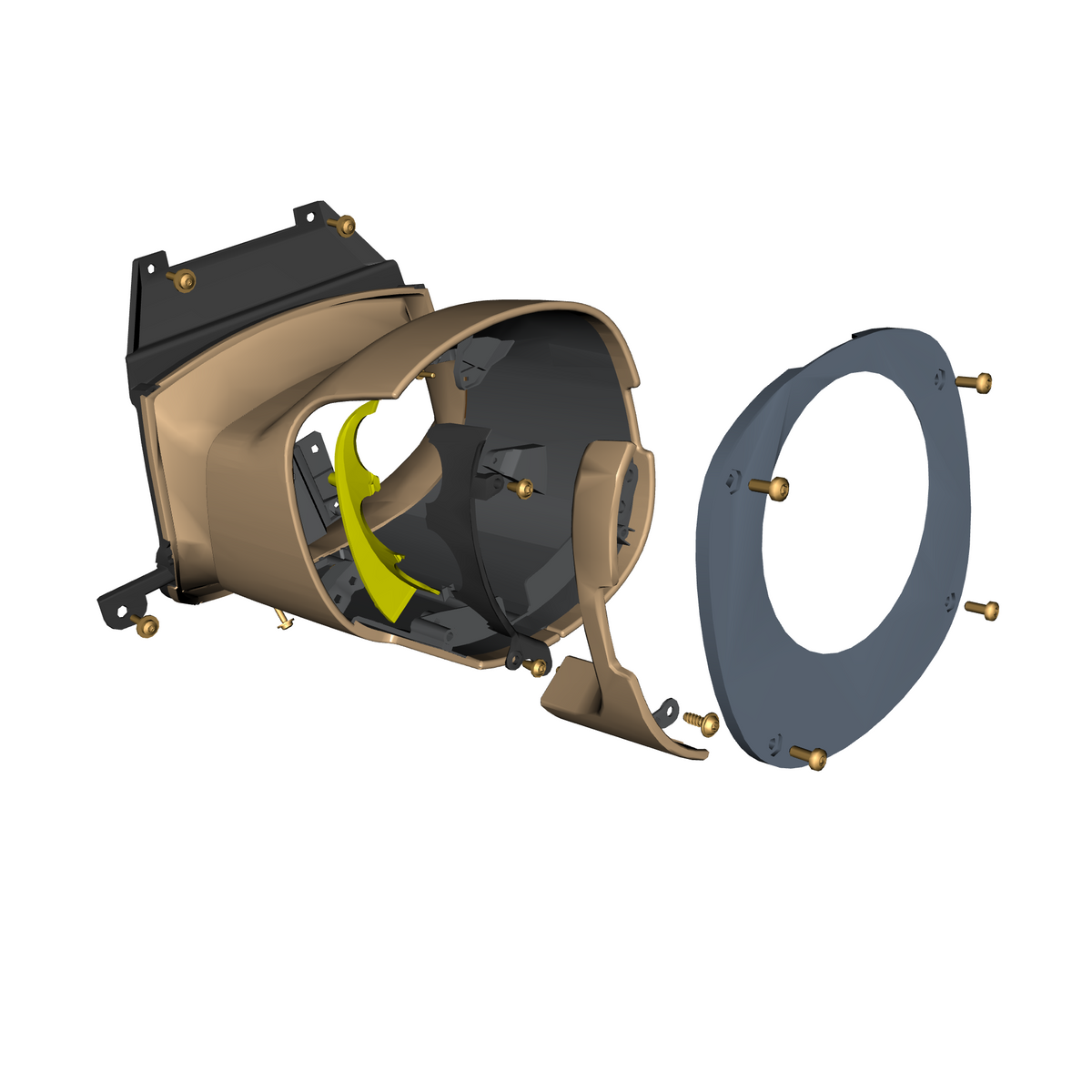 car:vantage,item_no:,quantity:1.0,reference:vantage_19_partscatalogue-110404-10 steering column cowl