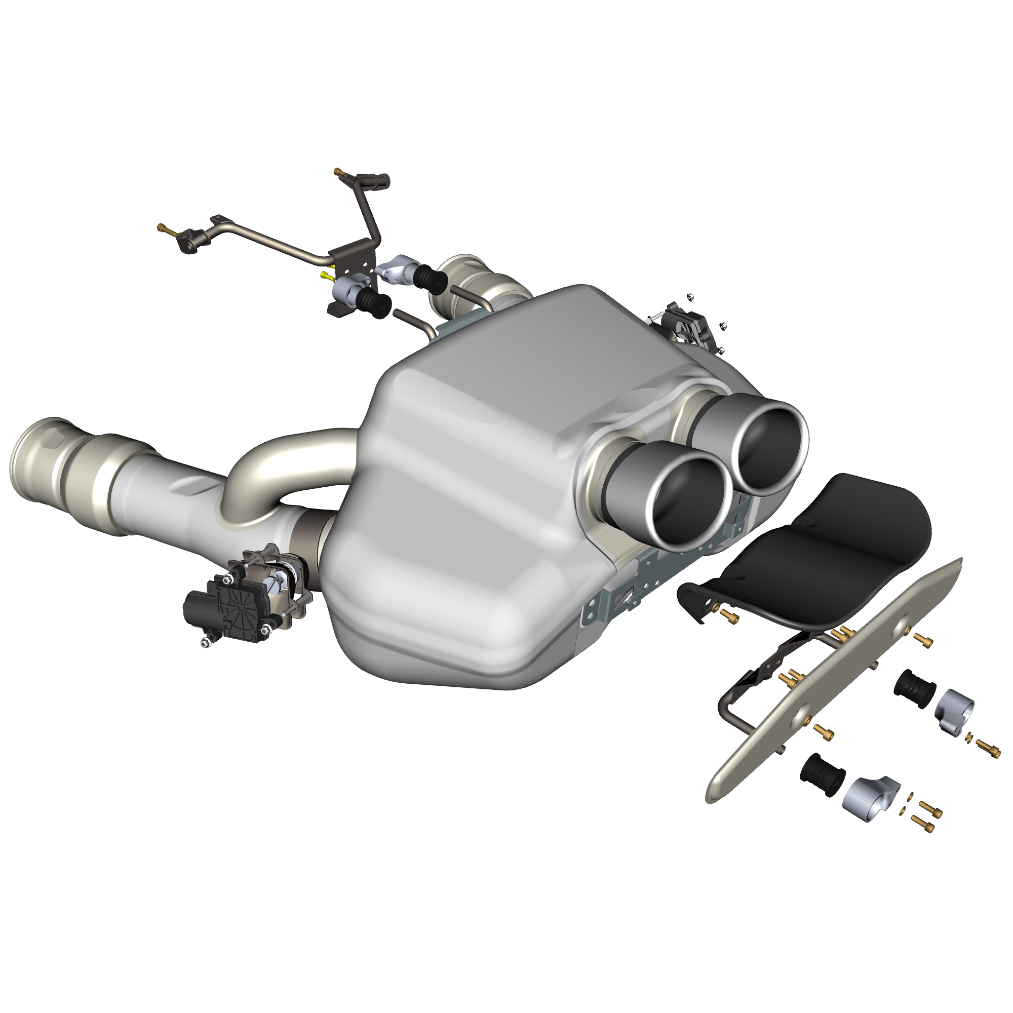 car: VALKYRIE,item_no: nan,quantity: 4,reference: VALKYRIE_PartsCatalogue-090502-20 Rear Exhaust