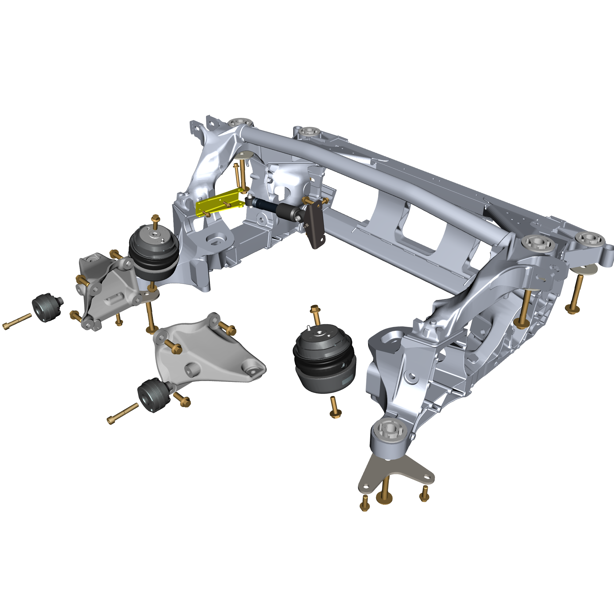 car: VANTAGE,item_no: nan,quantity: 1,reference: VANTAGE_19_PartsCatalogue-020105-00 Rear Subframe
