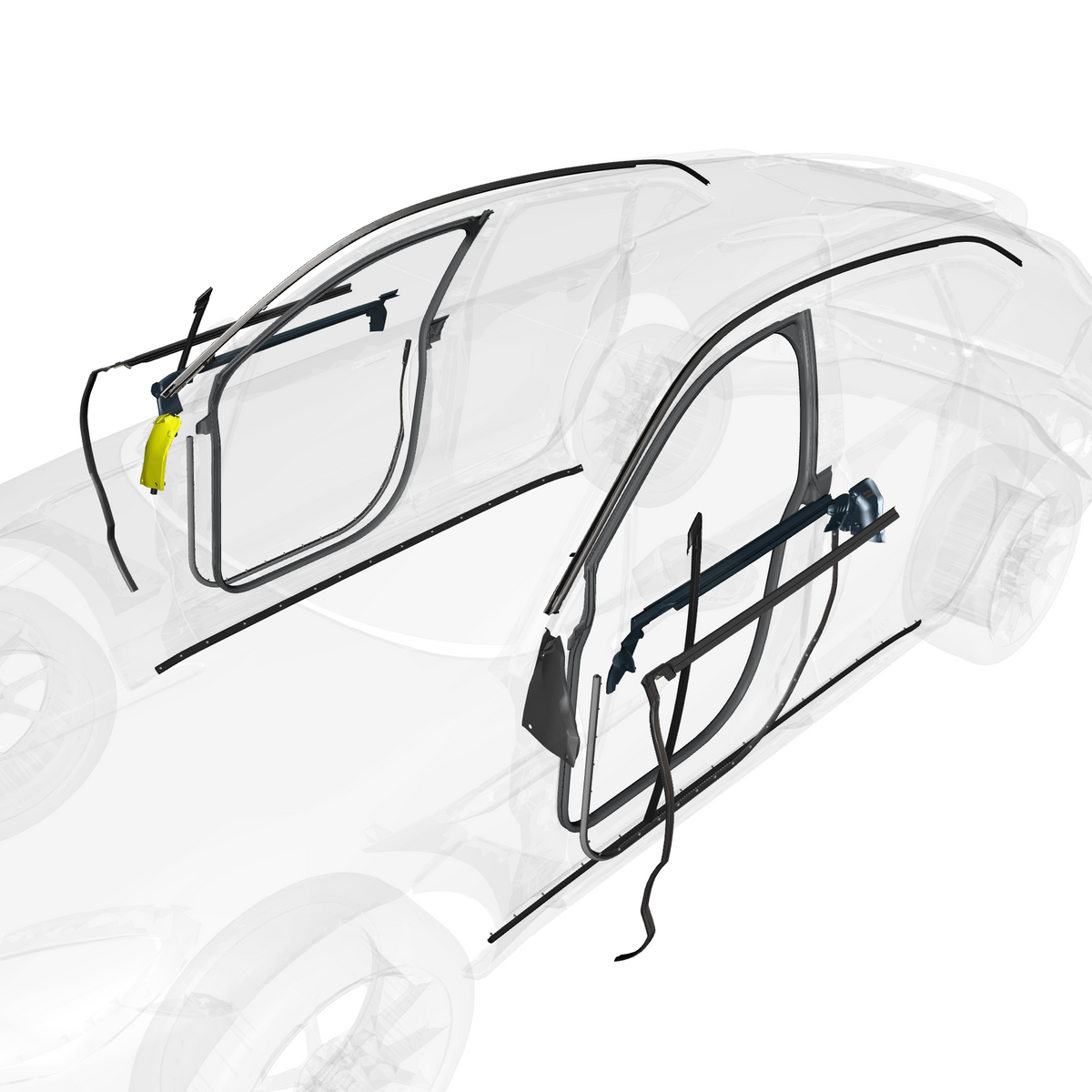 car: DBX,item_no: nan,quantity: 1,reference: DBX_PartsCatalogue-310501-10 Front Door Weatherstrip