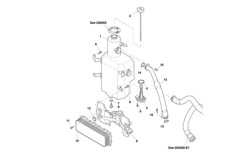 OIL TANK DRAIN BOLT