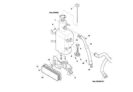 OIL TANK DRAIN BOLT