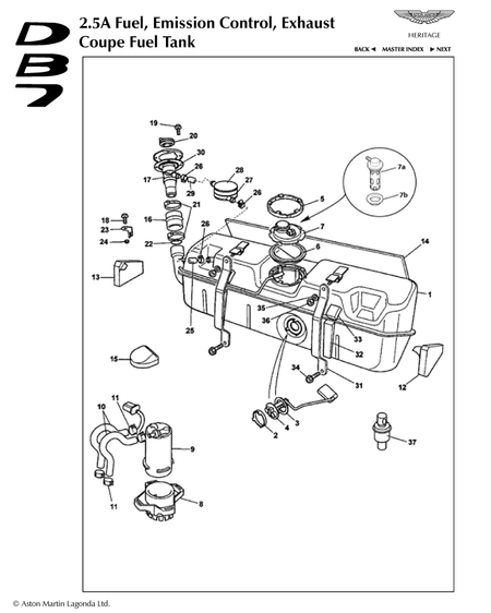 car: DB7 97,item_no: 6,quantity: 1,reference: DB7_97_1-DB7_97_2.5a