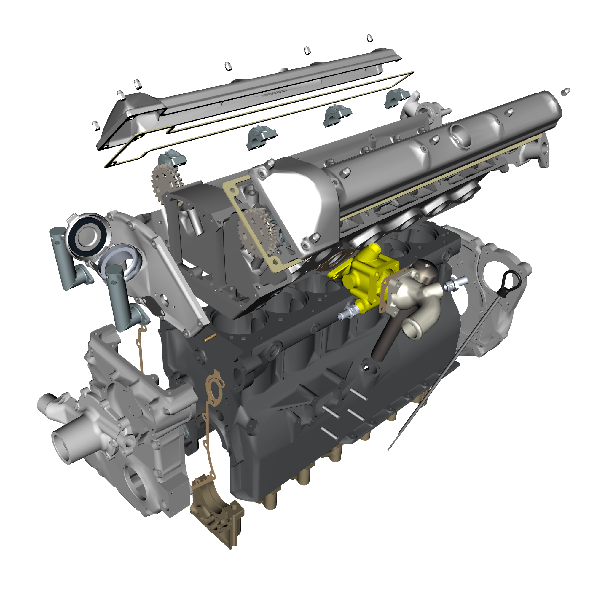 car: DB4 GTZ,item_no: nan,quantity: 1,reference: DB4GTZ_PartsCatalogue-032103-10 Engine Structure