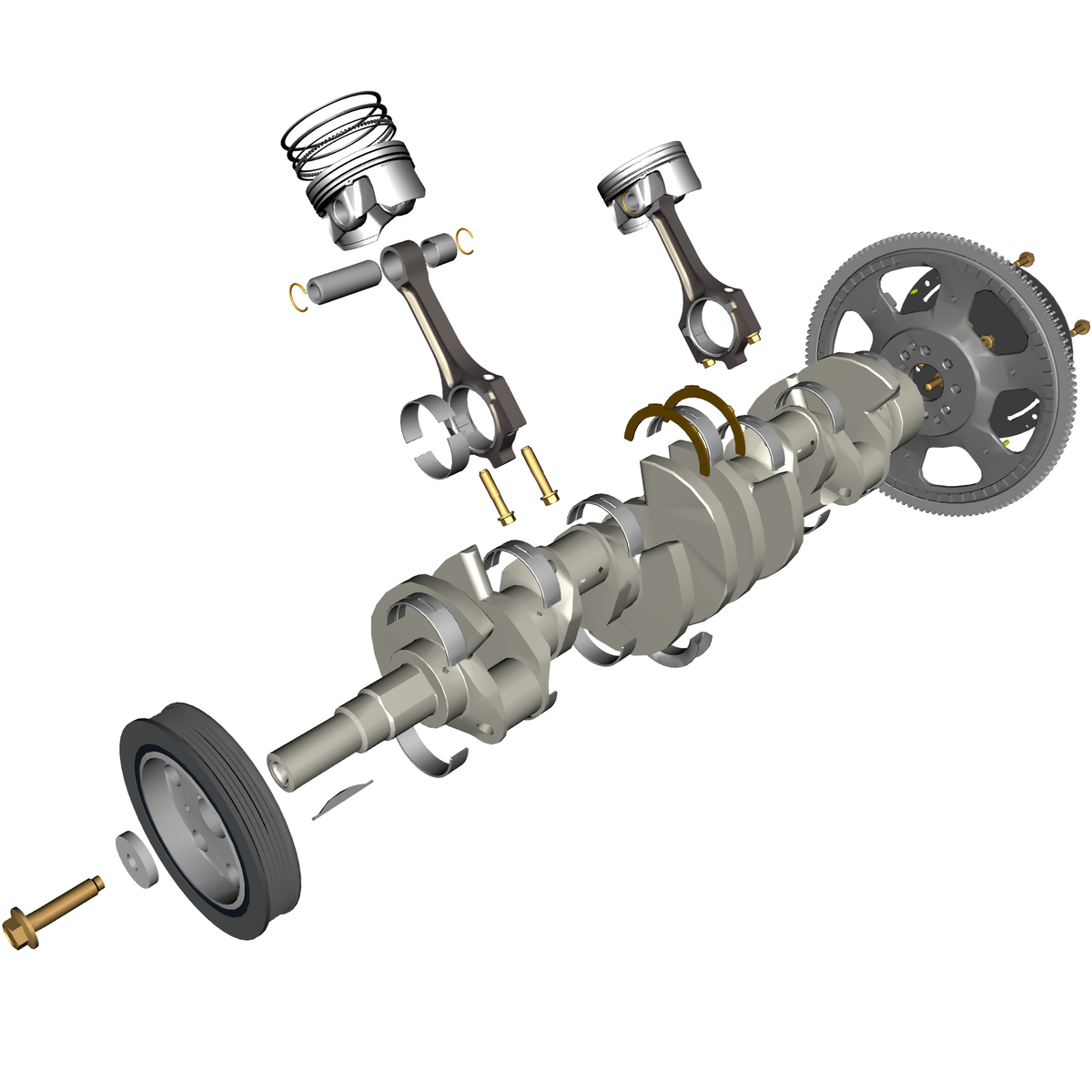car: TARAF,item_no: nan,quantity: 2,reference: TARAF_PartsCatalogue-031100-01 Crankshaft & Pistons