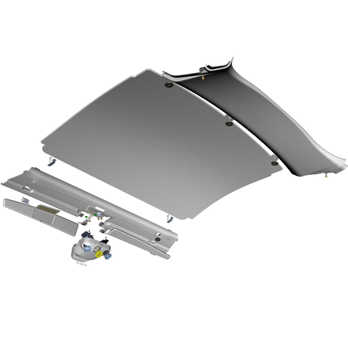 car: VANTAGE V12S,item_no: nan,quantity: 1,reference: VANTAGE_V12S_PartsCatalogue-010503-B1 Headliner Assembly