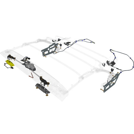 car: DB12,item_no: nan,quantity: 1,reference: DB12_24_PartsCatalogue-011701-30 Roof Mechanisms