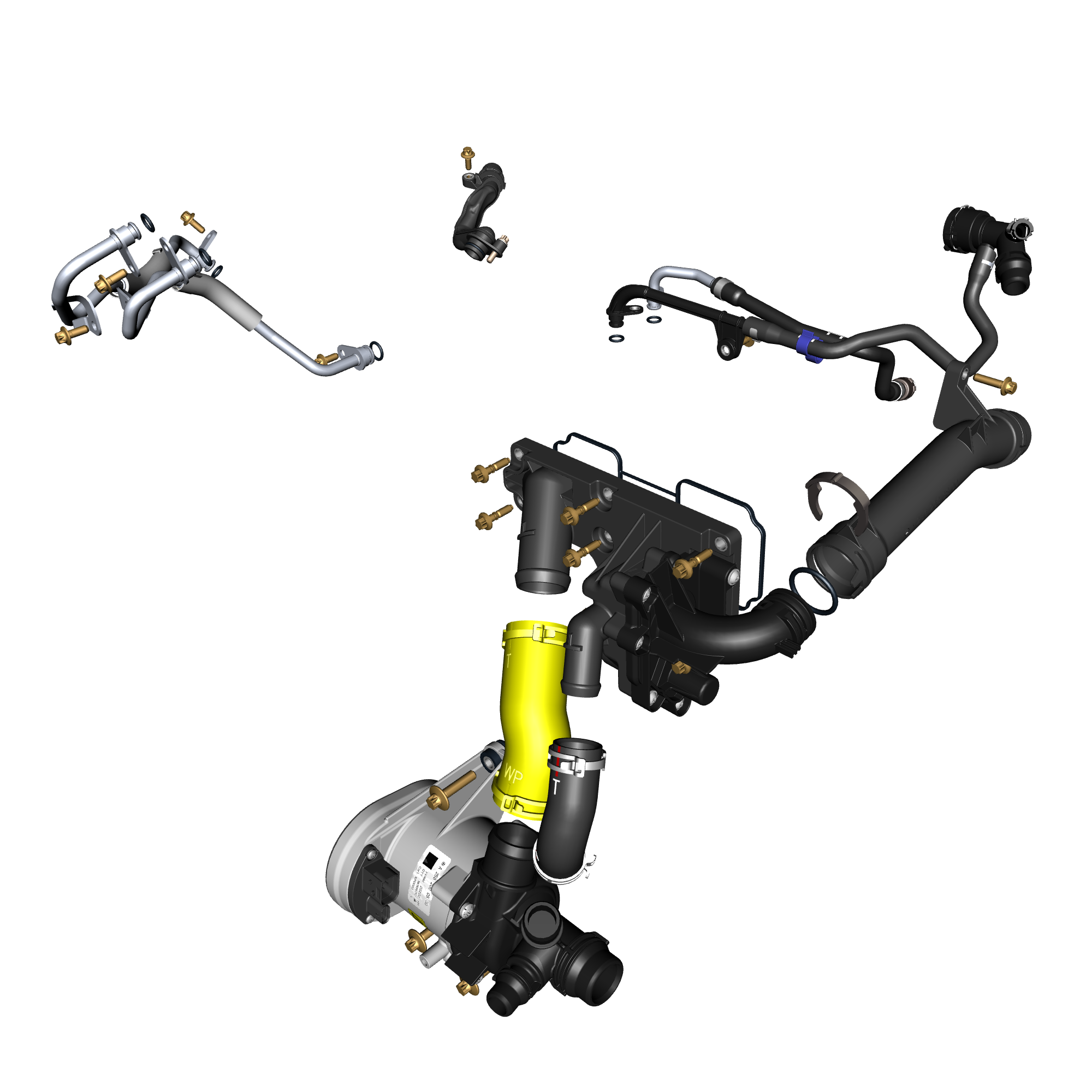 car:DBX,item_no:,quantity:1,reference:DBX_PartsCatalogue-031606-40 Coolant Pump & Lines
