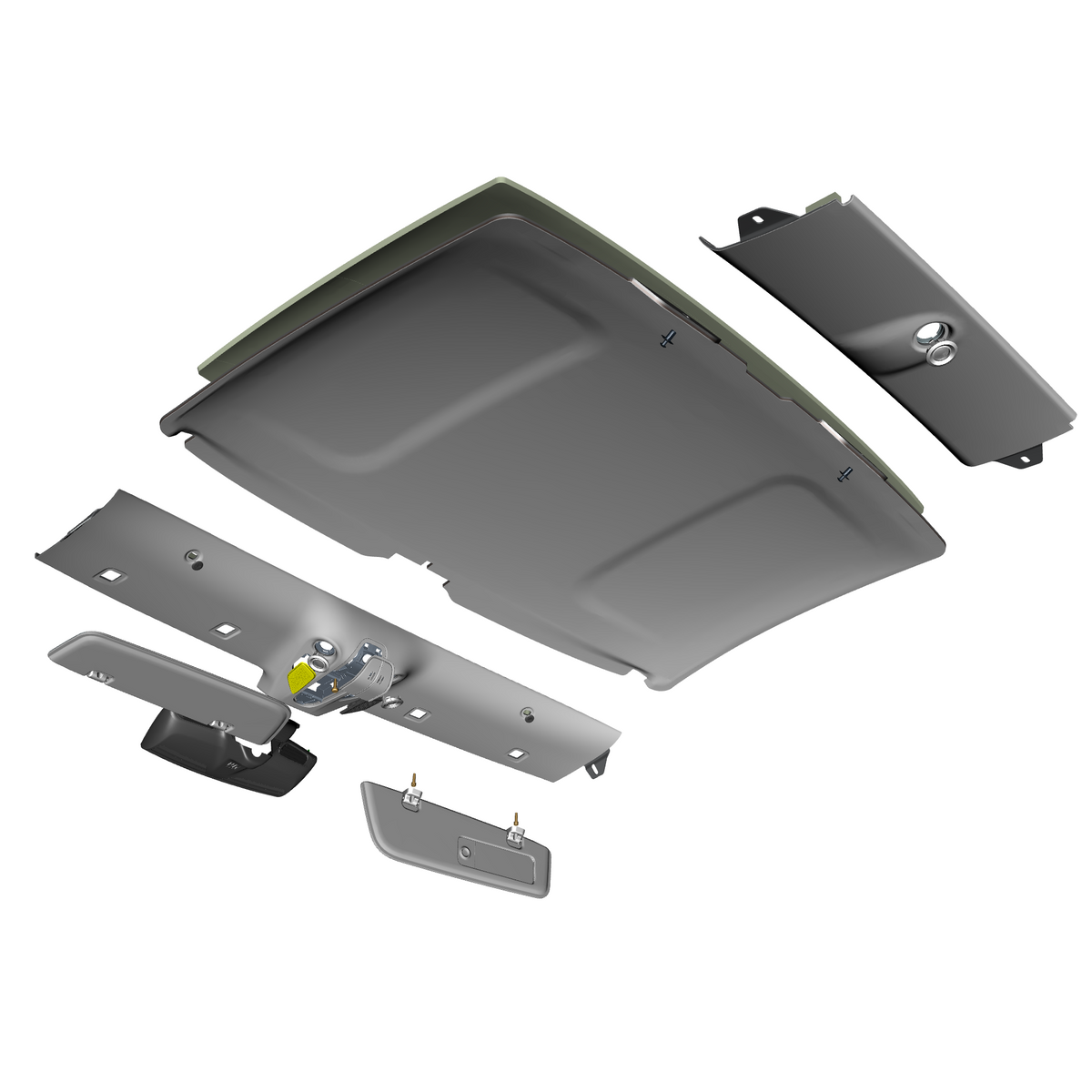 car: VANTAGE,item_no: nan,quantity: 1,reference: VANTAGE_25_PartsCatalogue-010503-10 Headliner Assembly