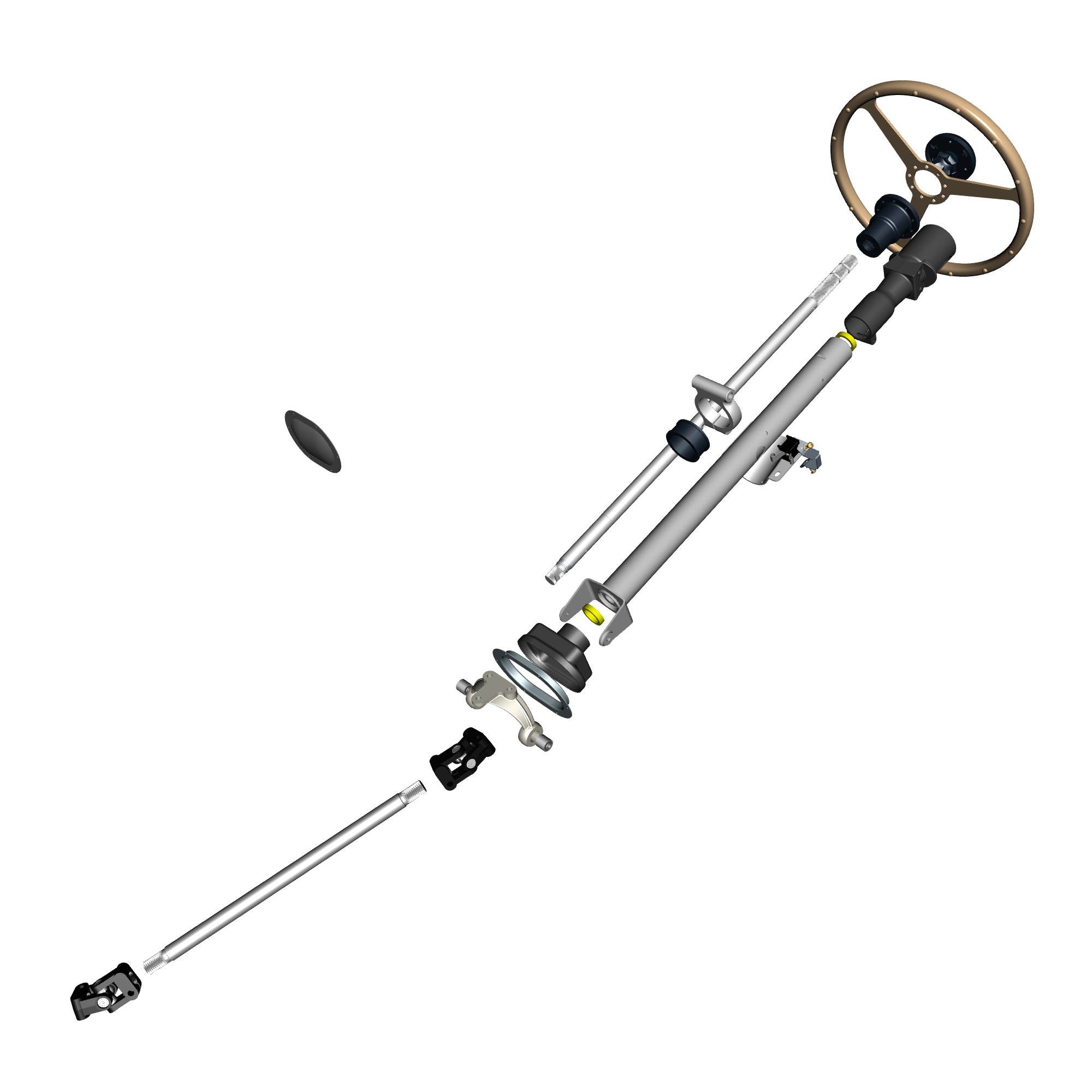 car: DB4 GTZ,item_no: nan,quantity: 2.0,reference: DB4GTZ_PartsCatalogue-110400-10 Steering Column Assembly