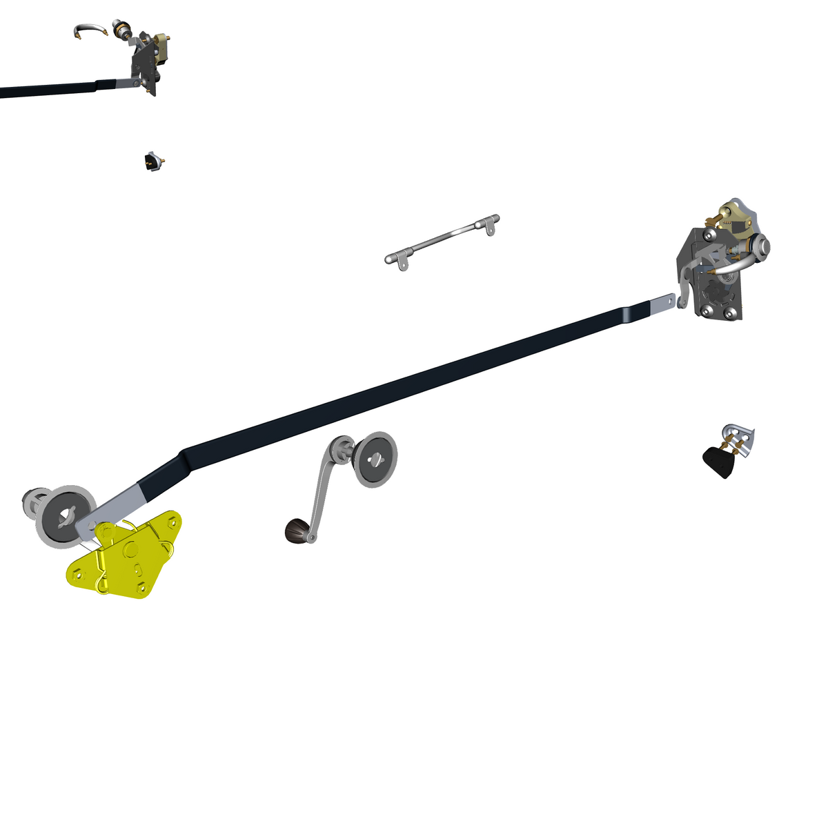 car: DB4 GTZ,item_no: nan,quantity: 1,reference: DB4GTZ_PartsCatalogue-011403-10 Door Latch System