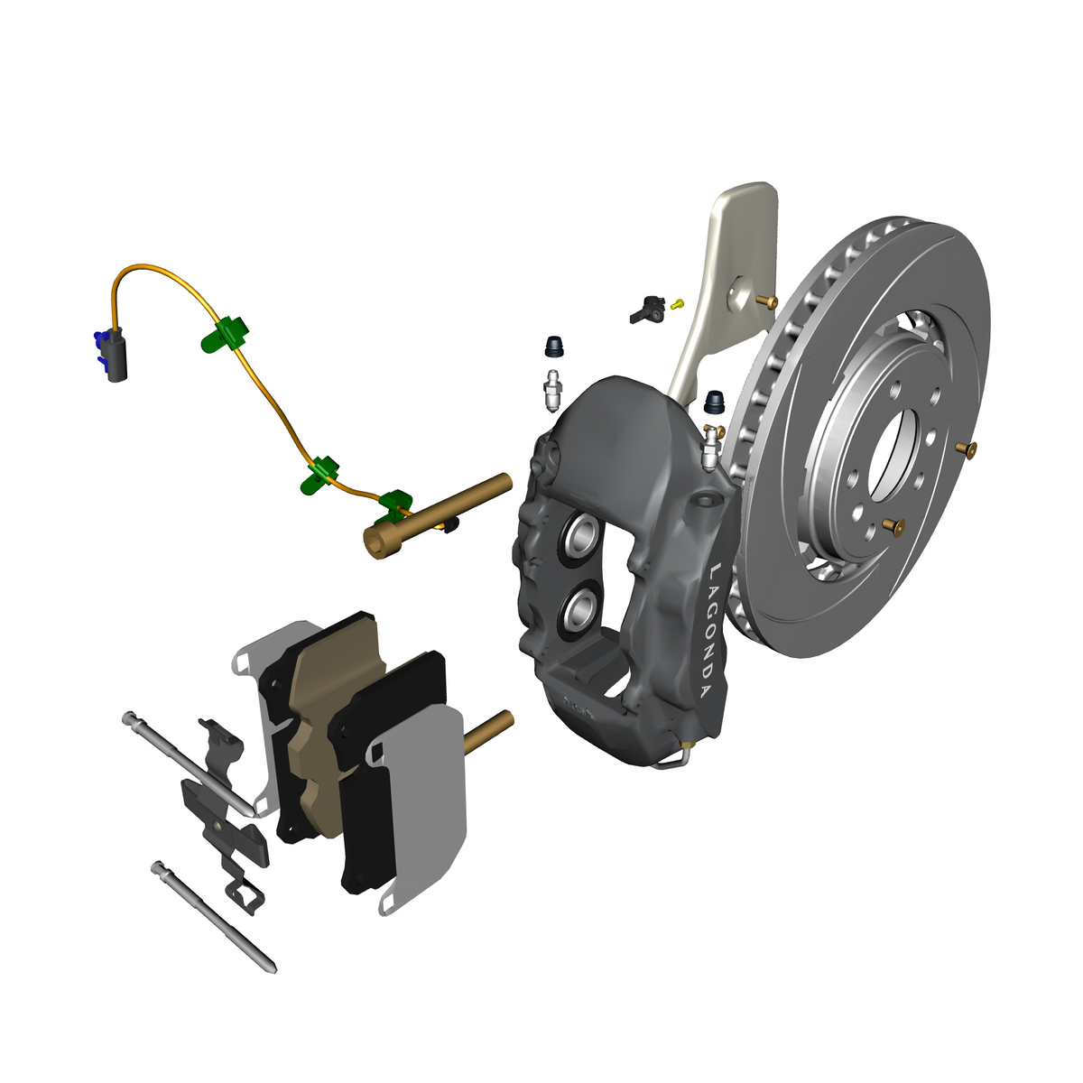 car: TARAF,item_no: nan,quantity: 2,reference: TARAF_PartsCatalogue-060400-01 Rear Brakes