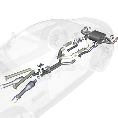 car:VANTAGE V12S,item_no:,quantity:6,reference:VANTAGE_V12S_PartsCatalogue-090300-01 Exhaust Pipes & Shields - 'S'