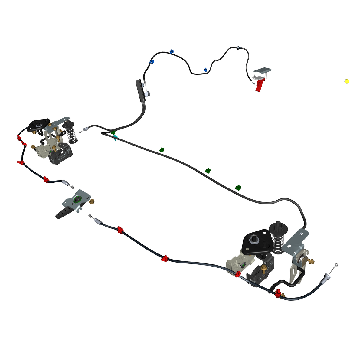 car: VANTAGE,item_no: nan,quantity: 1,reference: VANTAGE_25_PartsCatalogue-011403-10 Bonnet Latch System