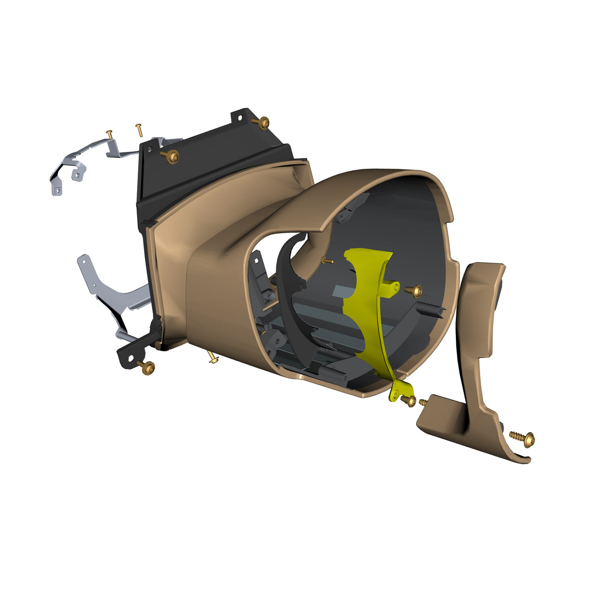 car:db11,item_no:,quantity:1.0,reference:db11_partscatalogue-110404-10 steering column cowl