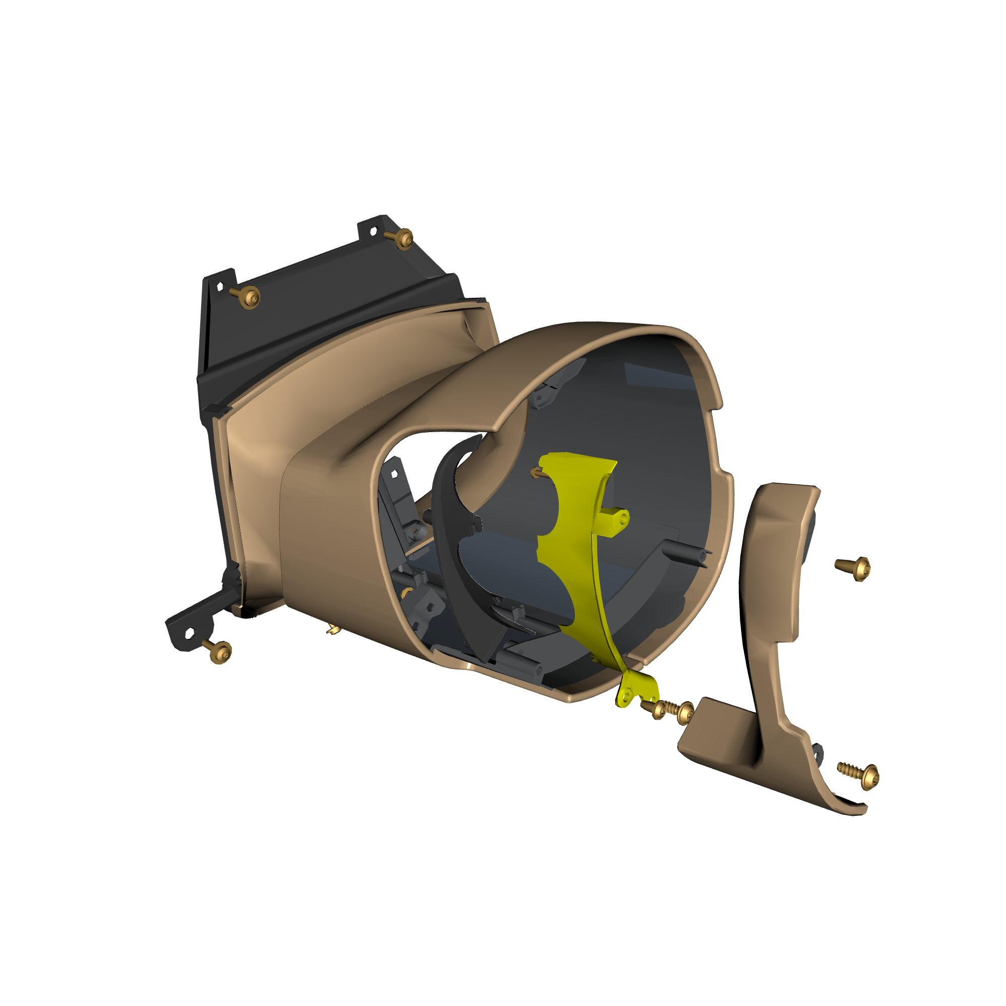 car: DBS ZAGATO,item_no: nan,quantity: 1.0,reference: DBS_ZAGATO_PartsCatalogue-110404-20 Steering Column Cowl