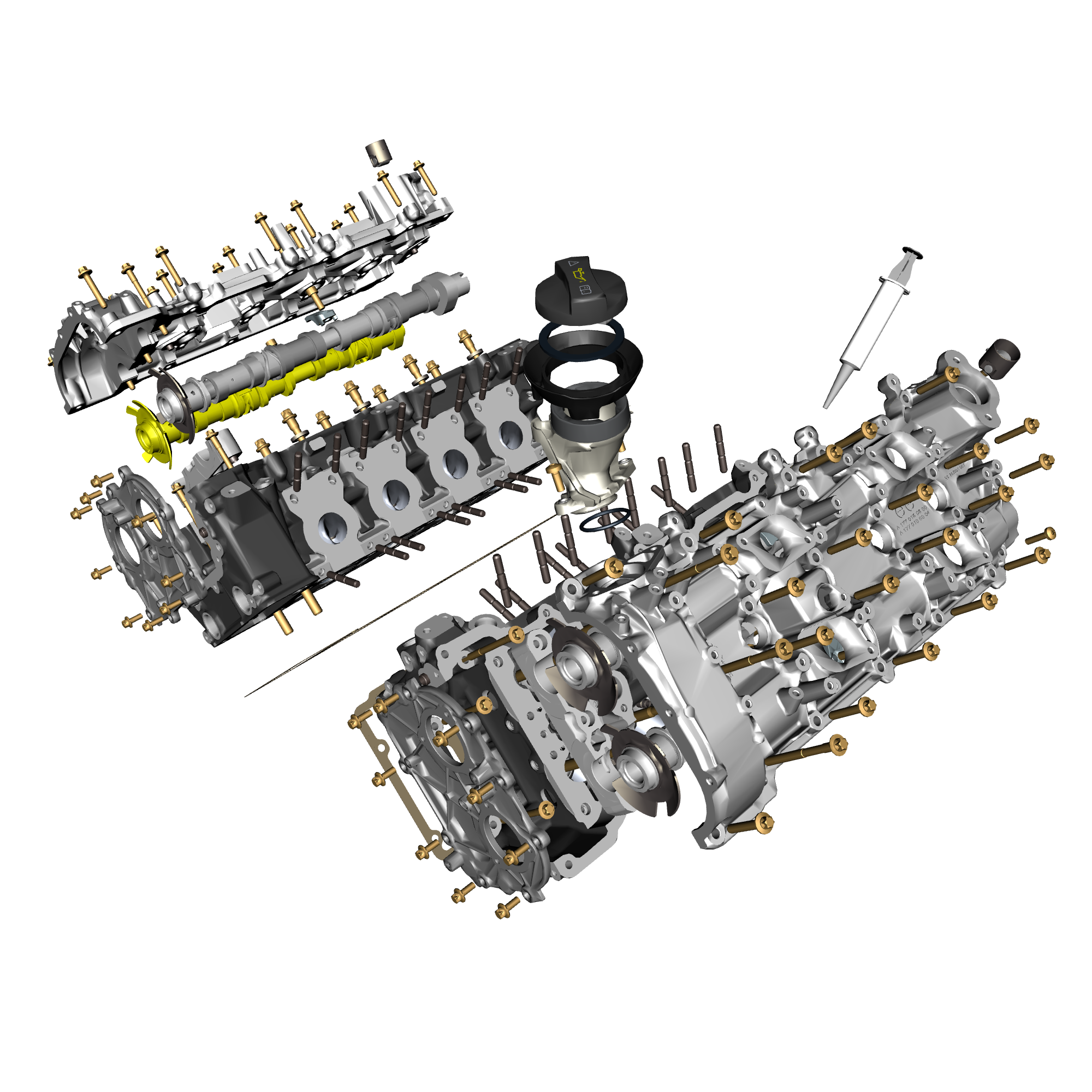 car: DB12,item_no: nan,quantity: 1,reference: DB12_24_PartsCatalogue-032103-10 Cylinder Head
