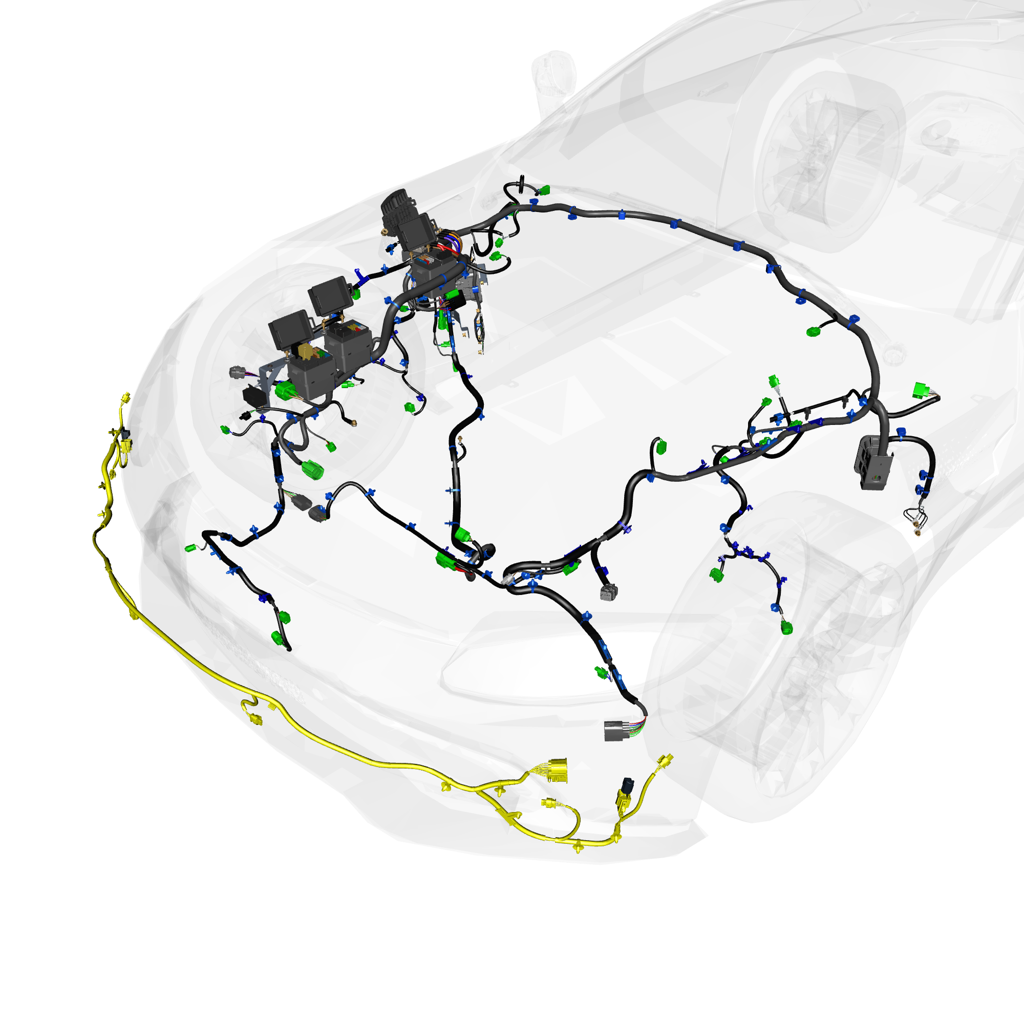 car: VANTAGE,item_no: nan,quantity: 1,reference: VANTAGE_19_PartsCatalogue-180101-10 Forward Wiring Assembly