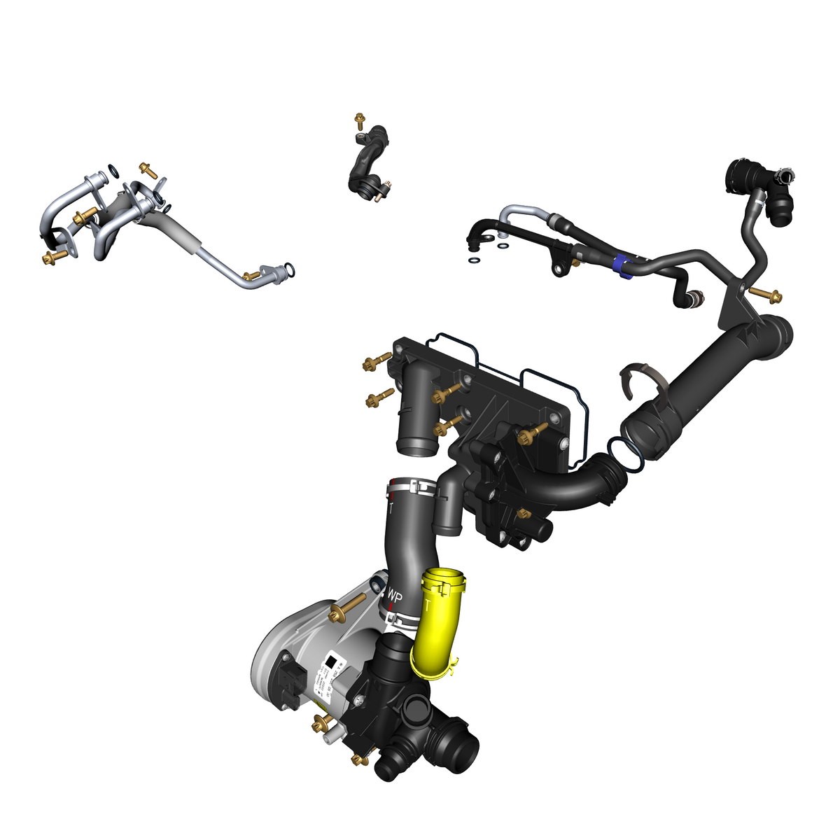 car:DBX,item_no:,quantity:1,reference:DBX_PartsCatalogue-031606-40 Coolant Pump & Lines