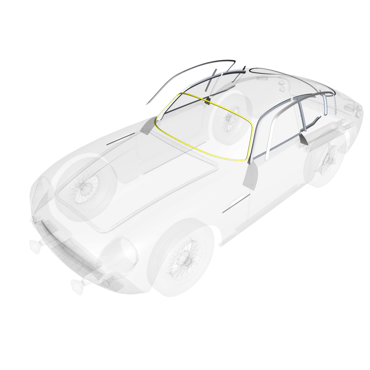 car: DB4 GTZ,item_no: nan,quantity: 1,reference: DB4GTZ_PartsCatalogue-010803-10 Body & Side Trim