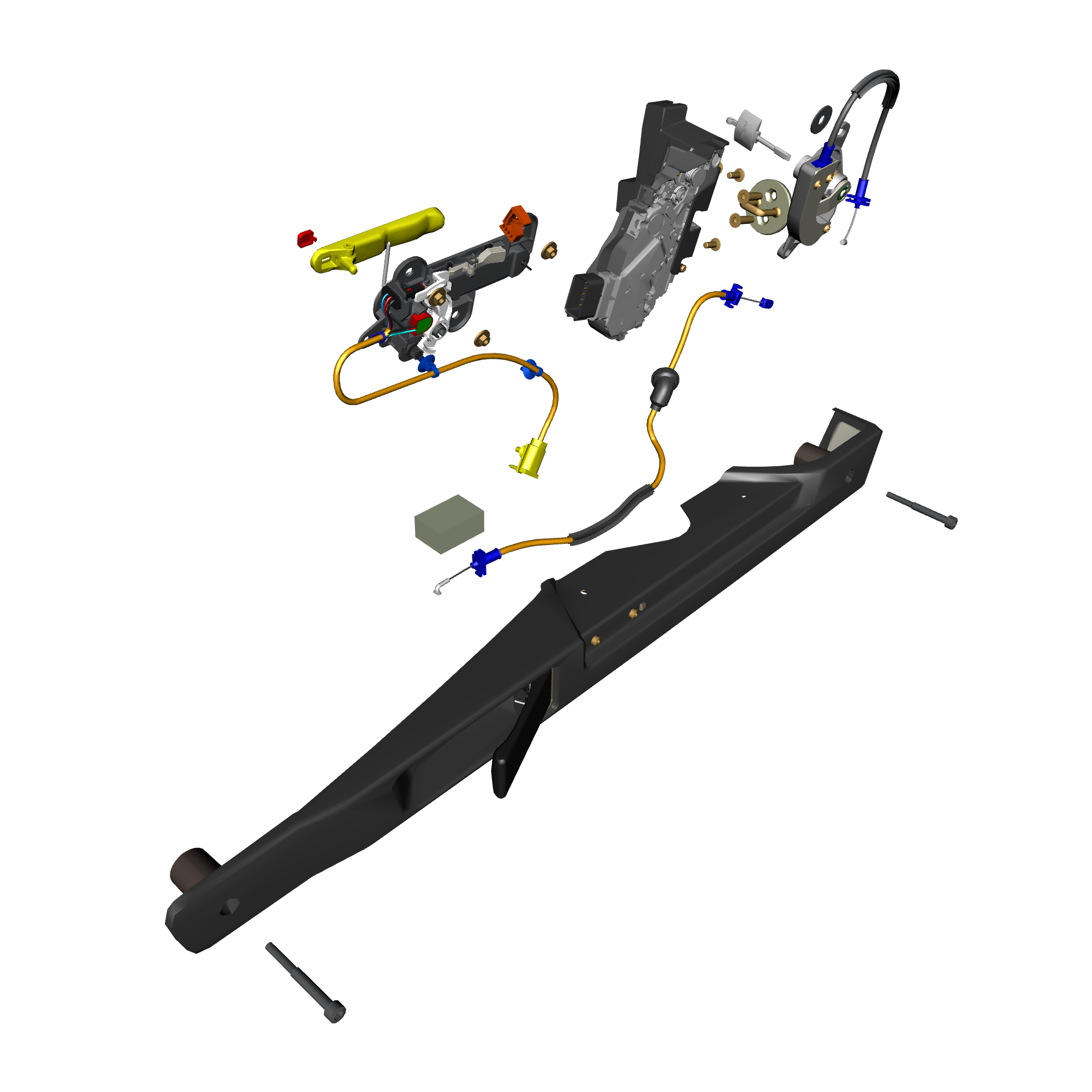 car: VANTAGE V12S,item_no: nan,quantity: 2,reference: VANTAGE_V12S_PartsCatalogue-011404-B1 Door Latch System