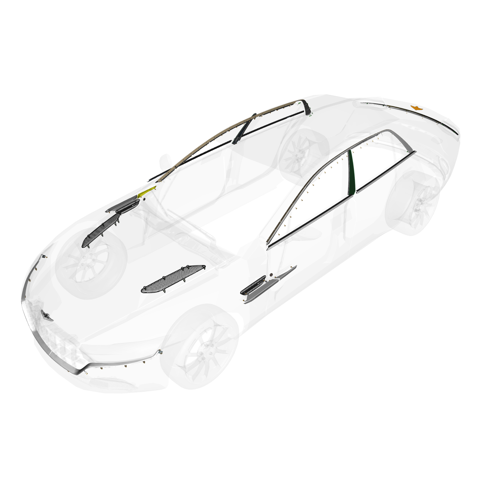 car: TARAF,item_no: nan,quantity: 1.0,reference: TARAF_PartsCatalogue-010803-01 Exterior Trim