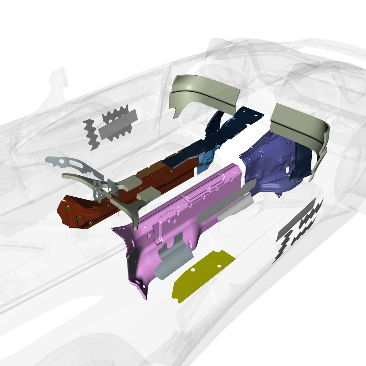 car:vantage sp,item_no:,quantity:1.0,reference:vantage_sp_partscatalogue-010602-20 centre sound insulation