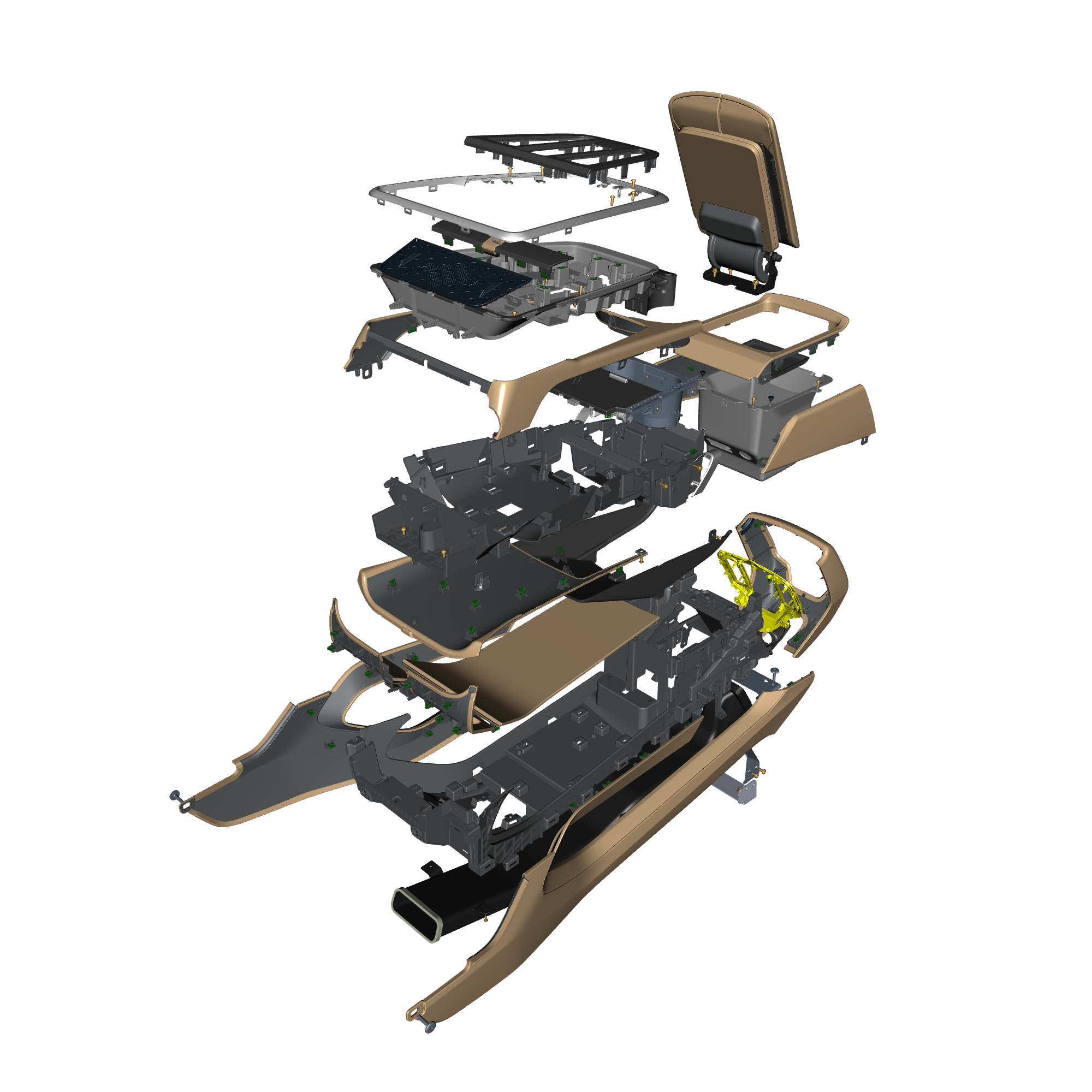 car: DBX,item_no: nan,quantity: 1,reference: DBX_PartsCatalogue-300900-30 Centre Console