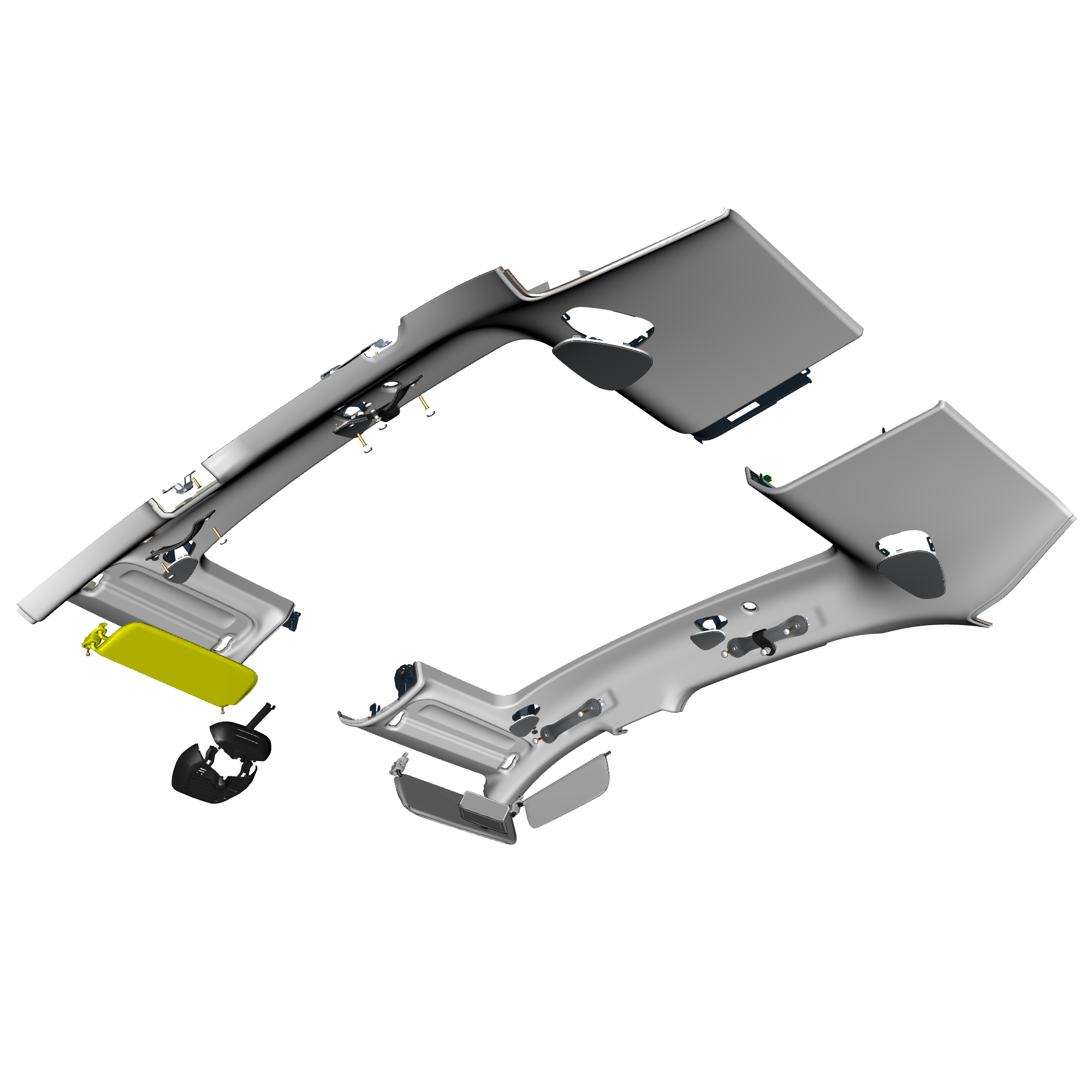 car: DBX,item_no: nan,quantity: 1.0,reference: DBX_PartsCatalogue-300403 Headliner Assembly