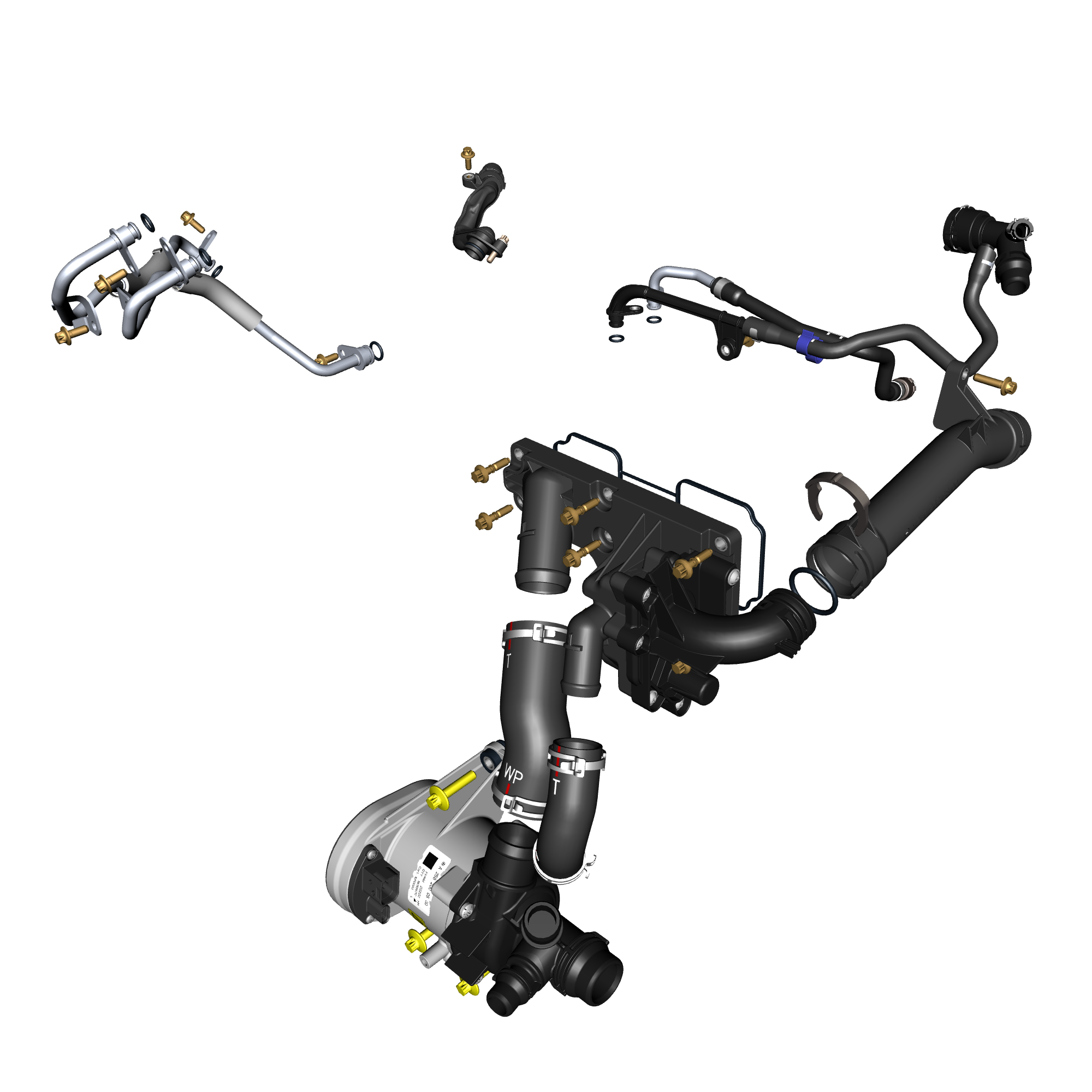 car:DBX,item_no:,quantity:3,reference:DBX_PartsCatalogue-031606-40 Coolant Pump & Lines