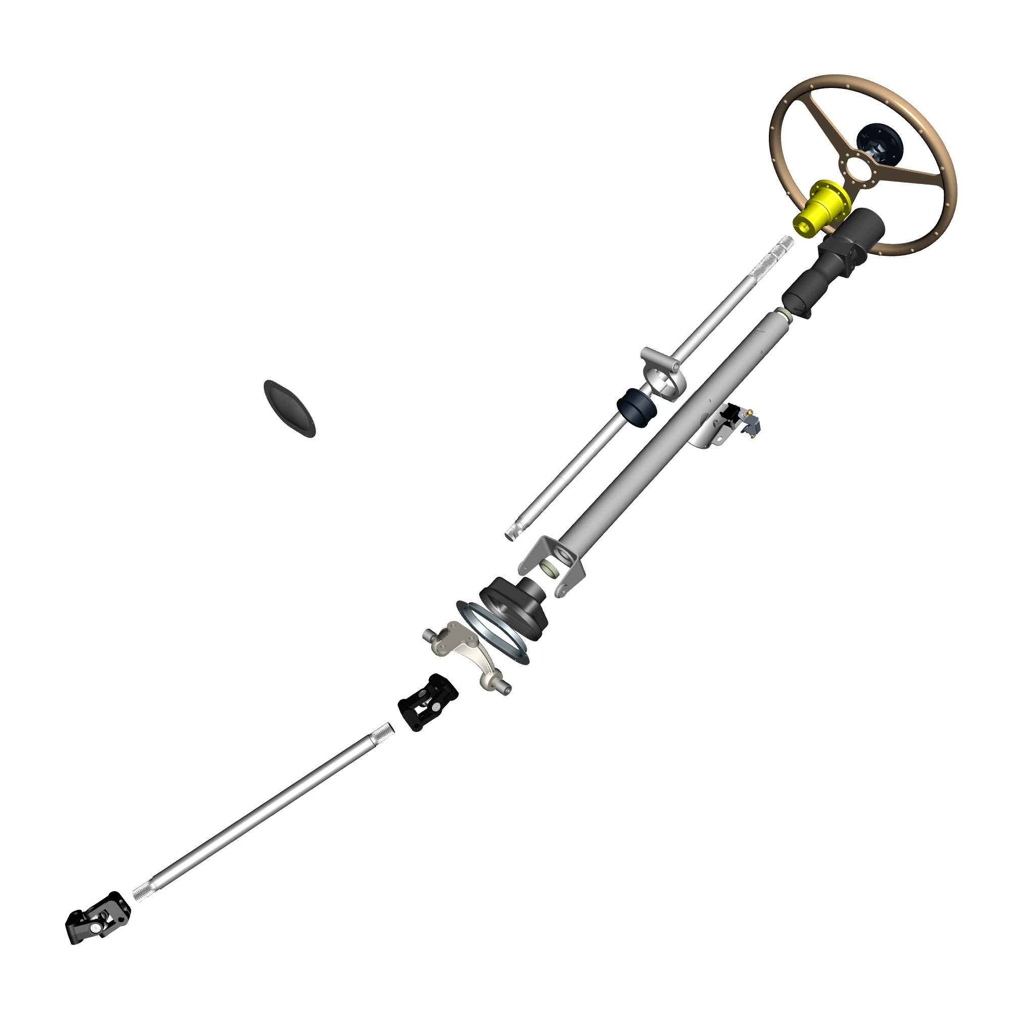 car: DB4 GTZ,item_no: nan,quantity: 1.0,reference: DB4GTZ_PartsCatalogue-110400-10 Steering Column Assembly