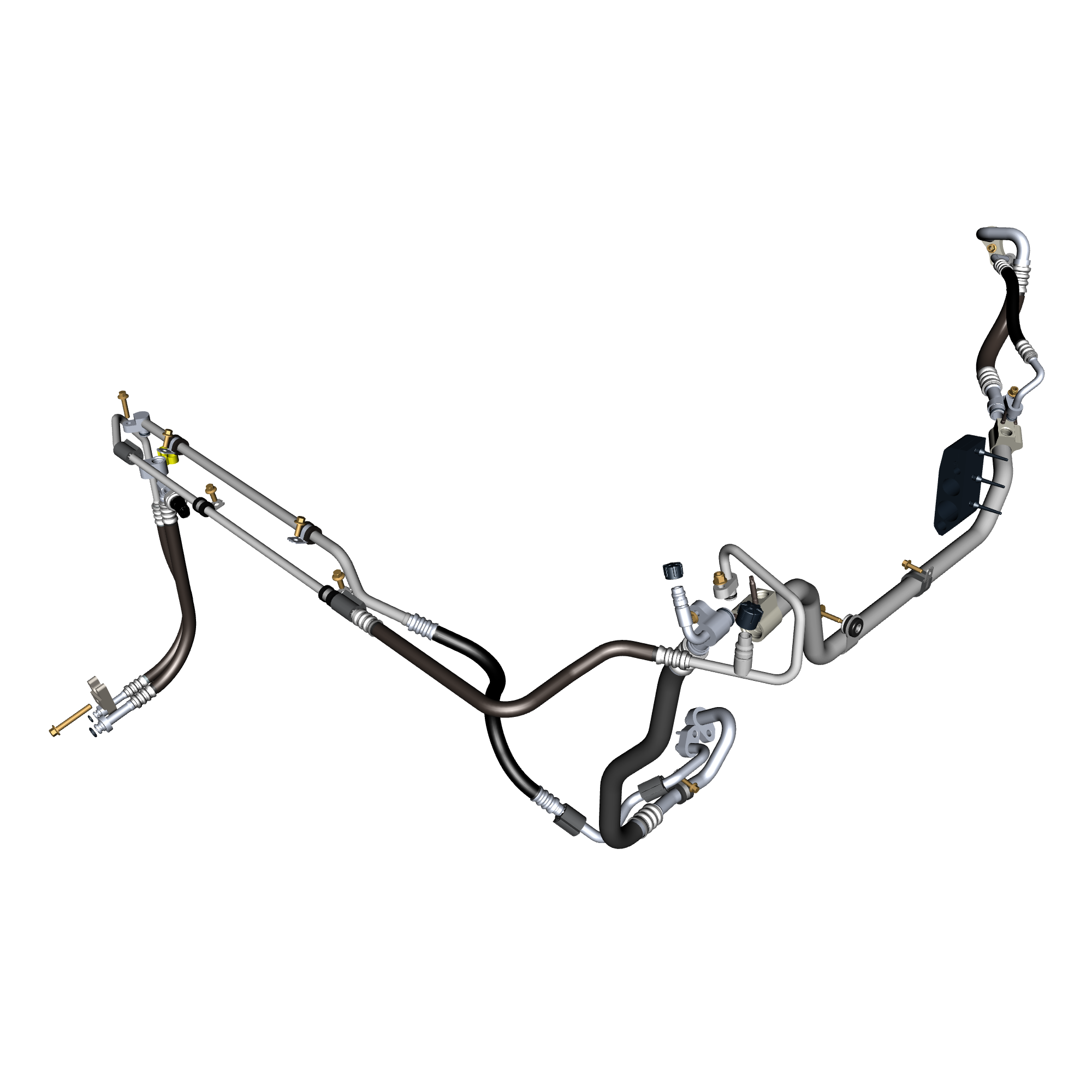car: DBX,item_no: nan,quantity: 1,reference: DBX_PartsCatalogue-550303-10 Air Con Lines LHD V8