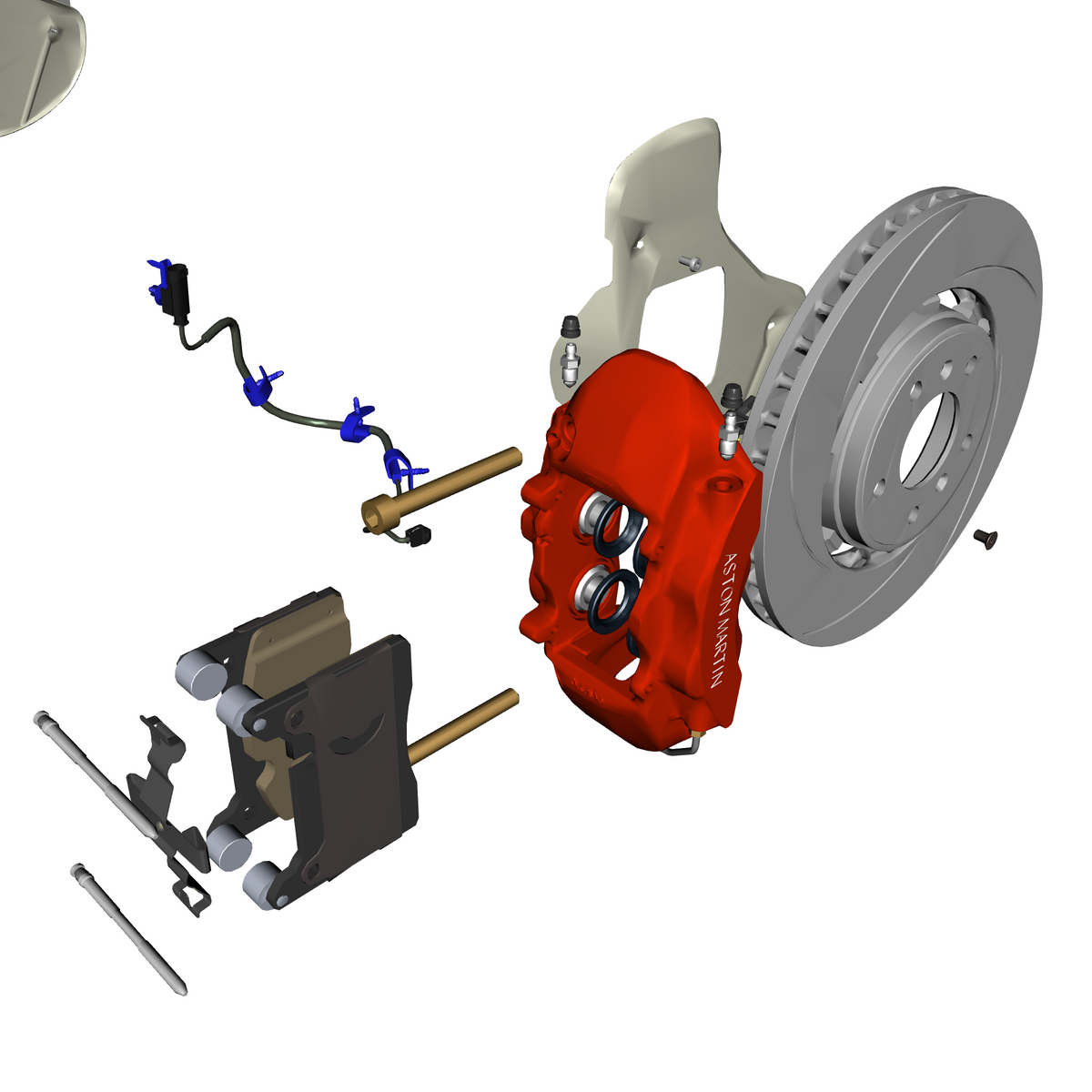 car: VANTAGE,item_no: nan,quantity: 2,reference: VANTAGE_19_PartsCatalogue-060400-10 Rear Steel Brakes