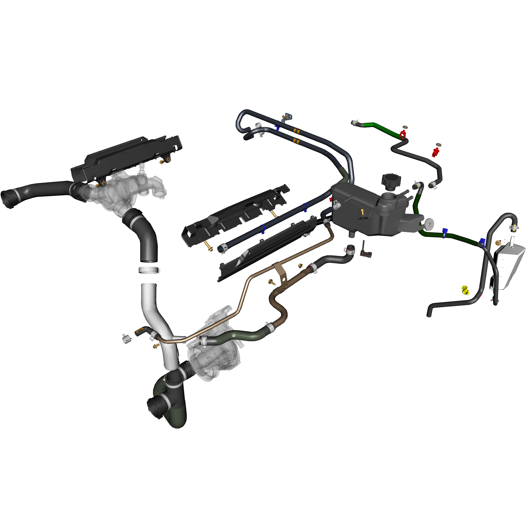 car:VANTAGE V12S,item_no:,quantity:1.0,reference:VANTAGE_V12S_PartsCatalogue-030304-S1 Coolant Hoses & Reservoir LHD