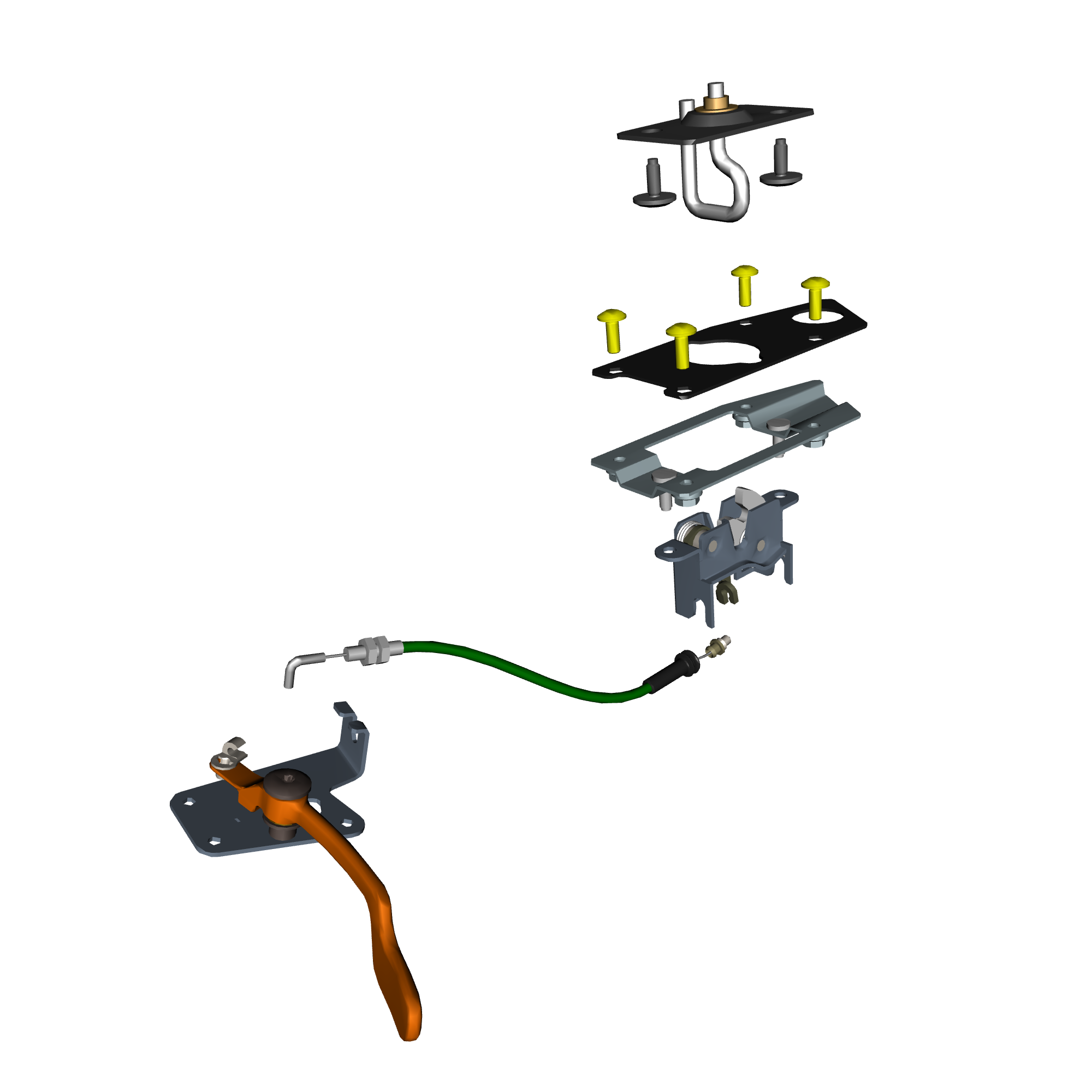 car:VULCAN,item_no:,quantity:8,reference:VULCAN_PartsCatalogue-011405-01 Bonnet Latch System